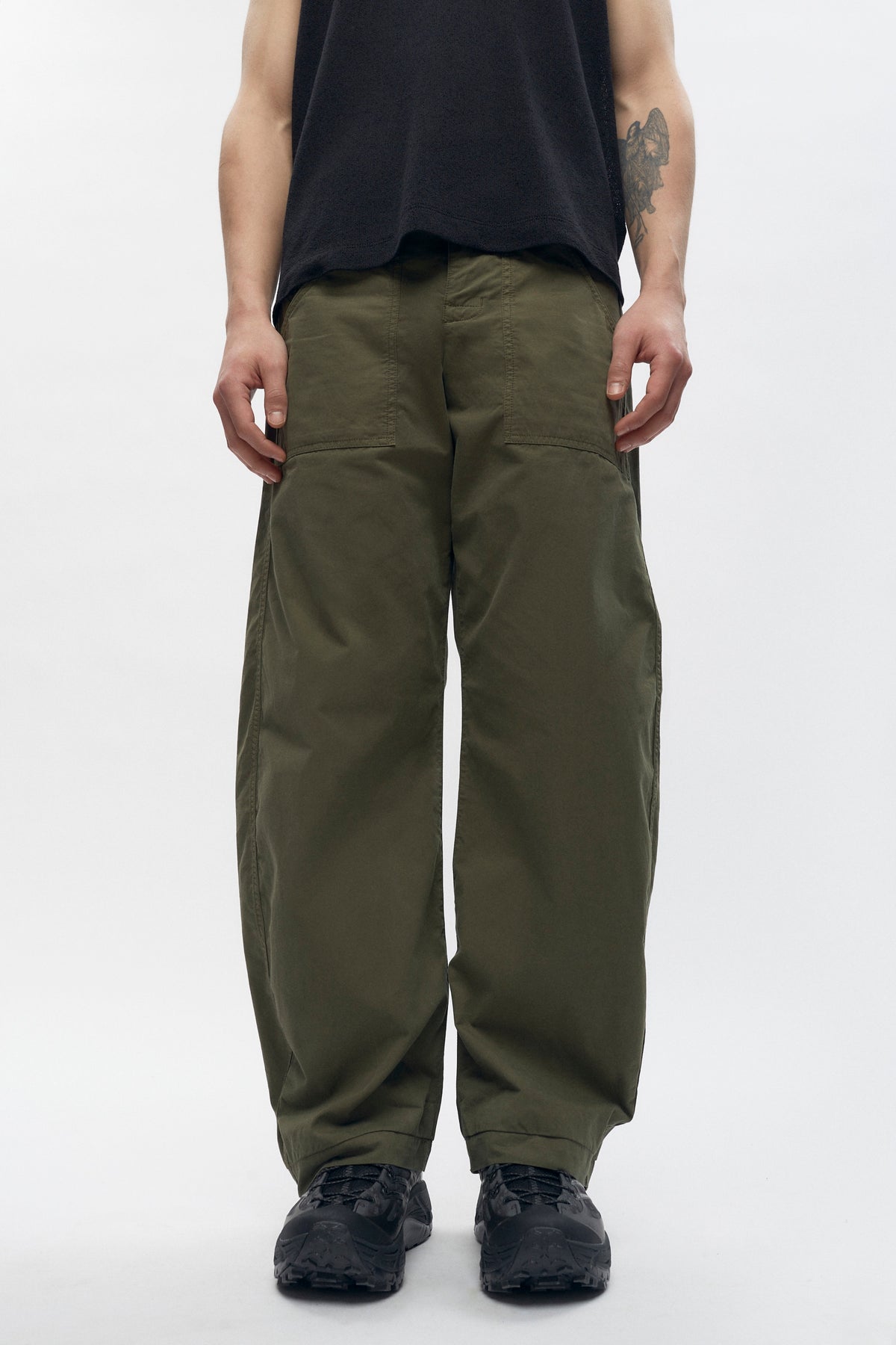 Pantalon de plage Tefnut en olive