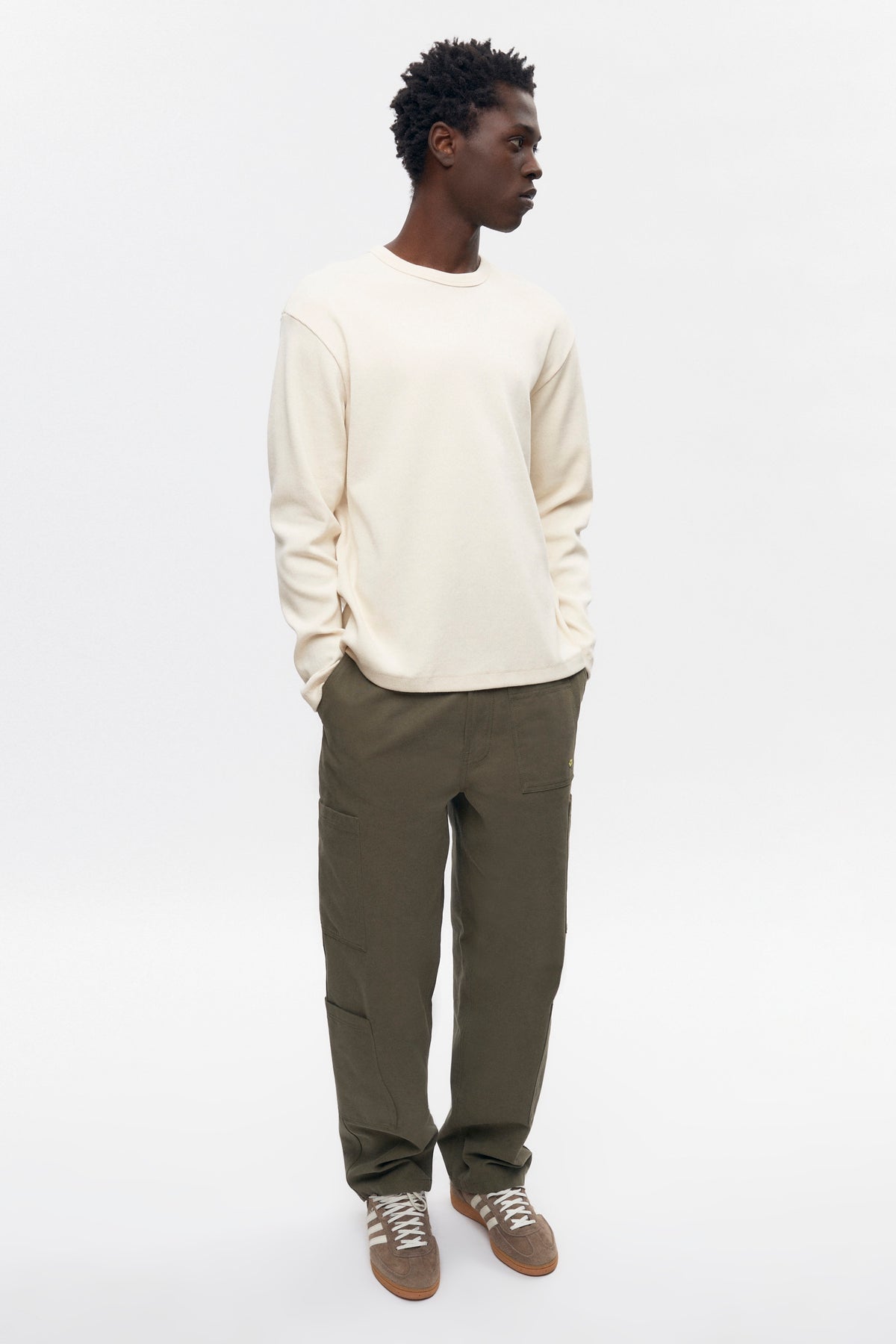 Men's Thebes Longsleeve in Natural