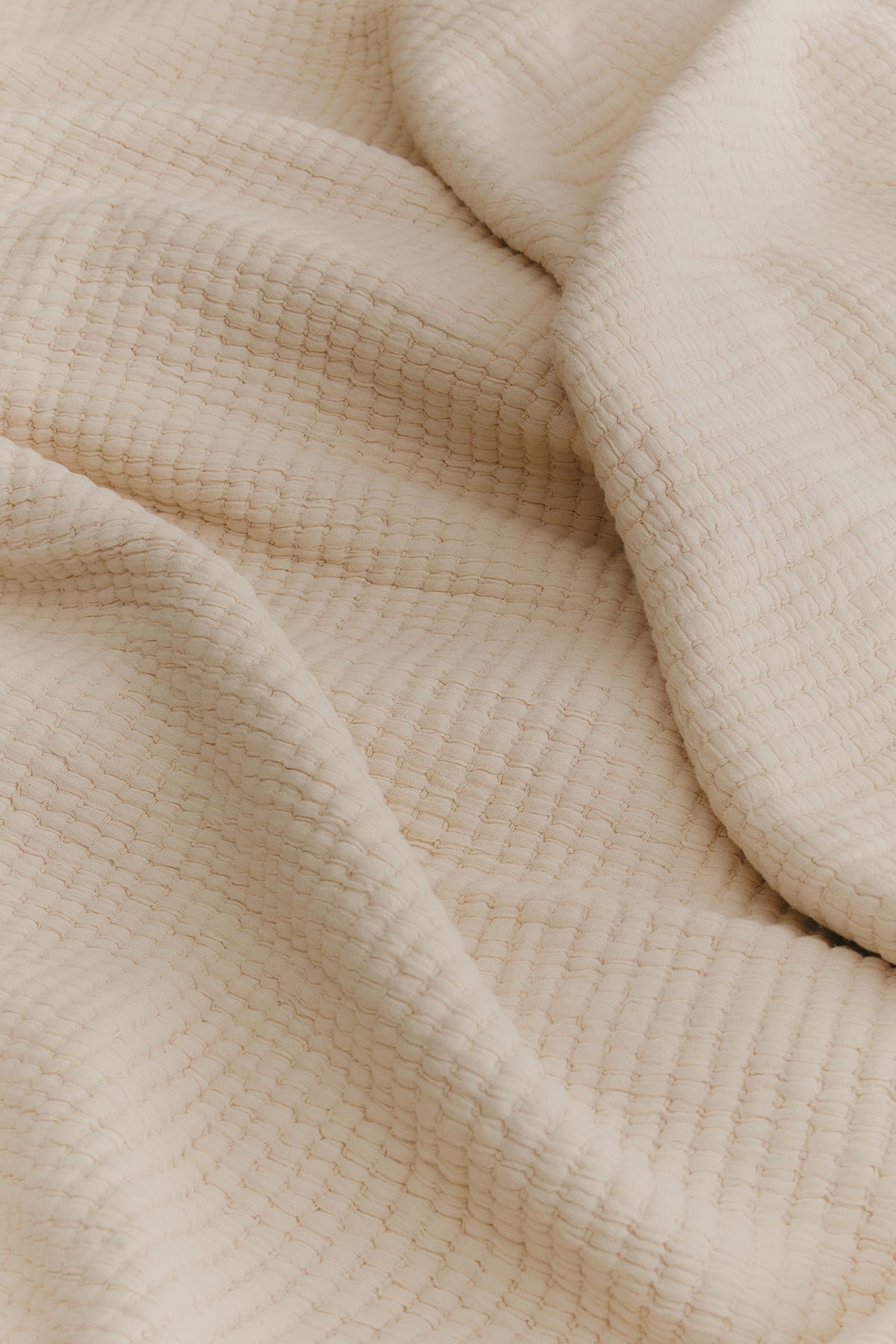 Couette matelassée en naturel