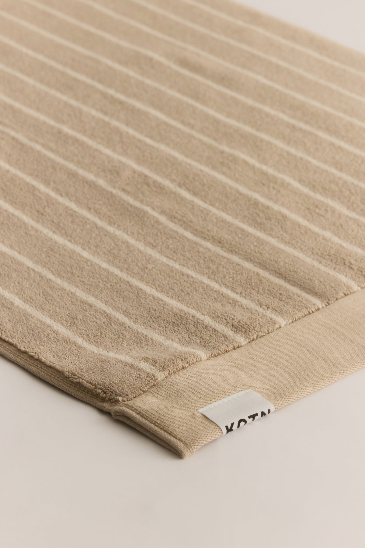 Egyptian Cotton Bath Mat in Natural/Cashmere