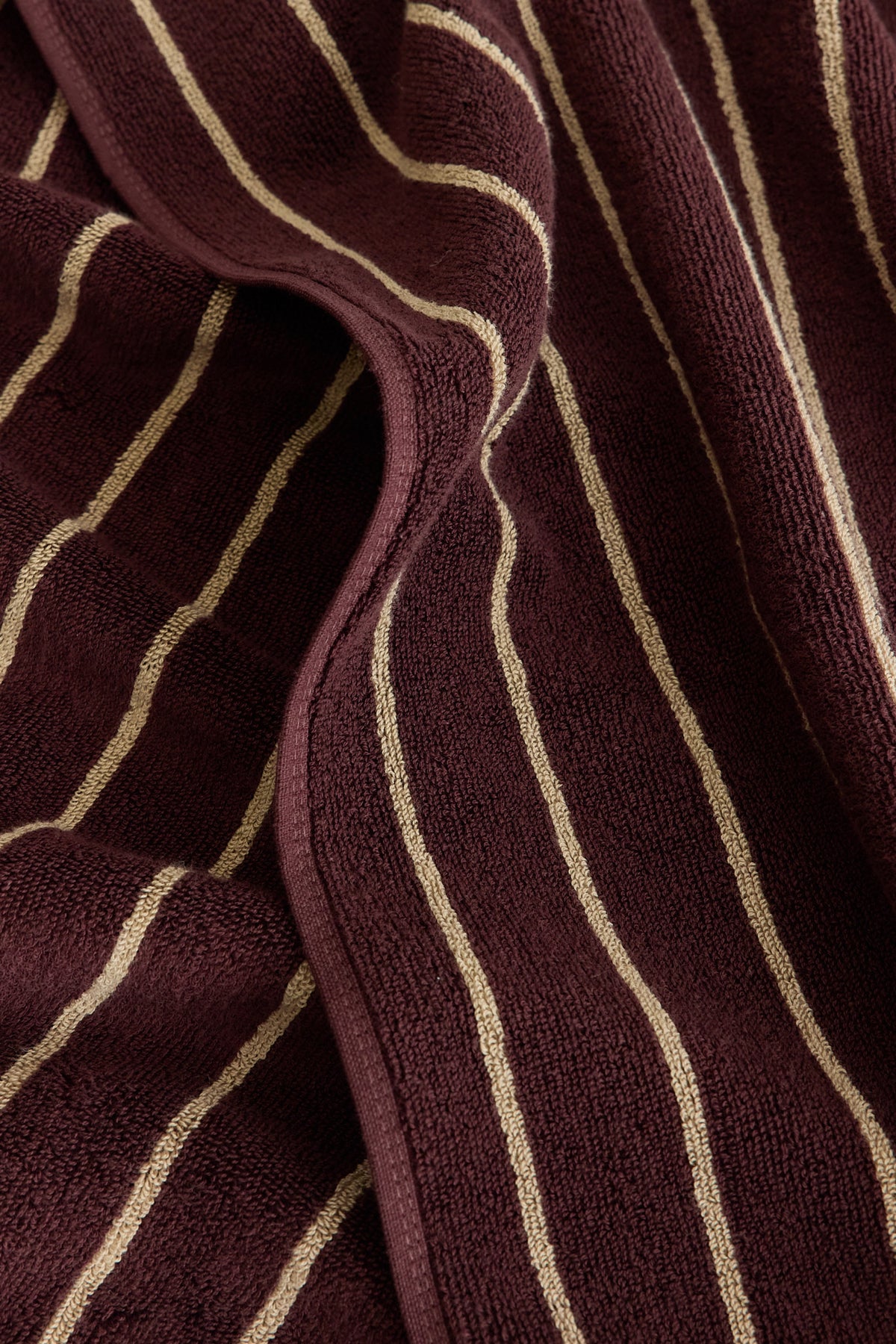 Egyptian Cotton Hand Towel (2 Pack) in Chocolate Plum/Cashmere