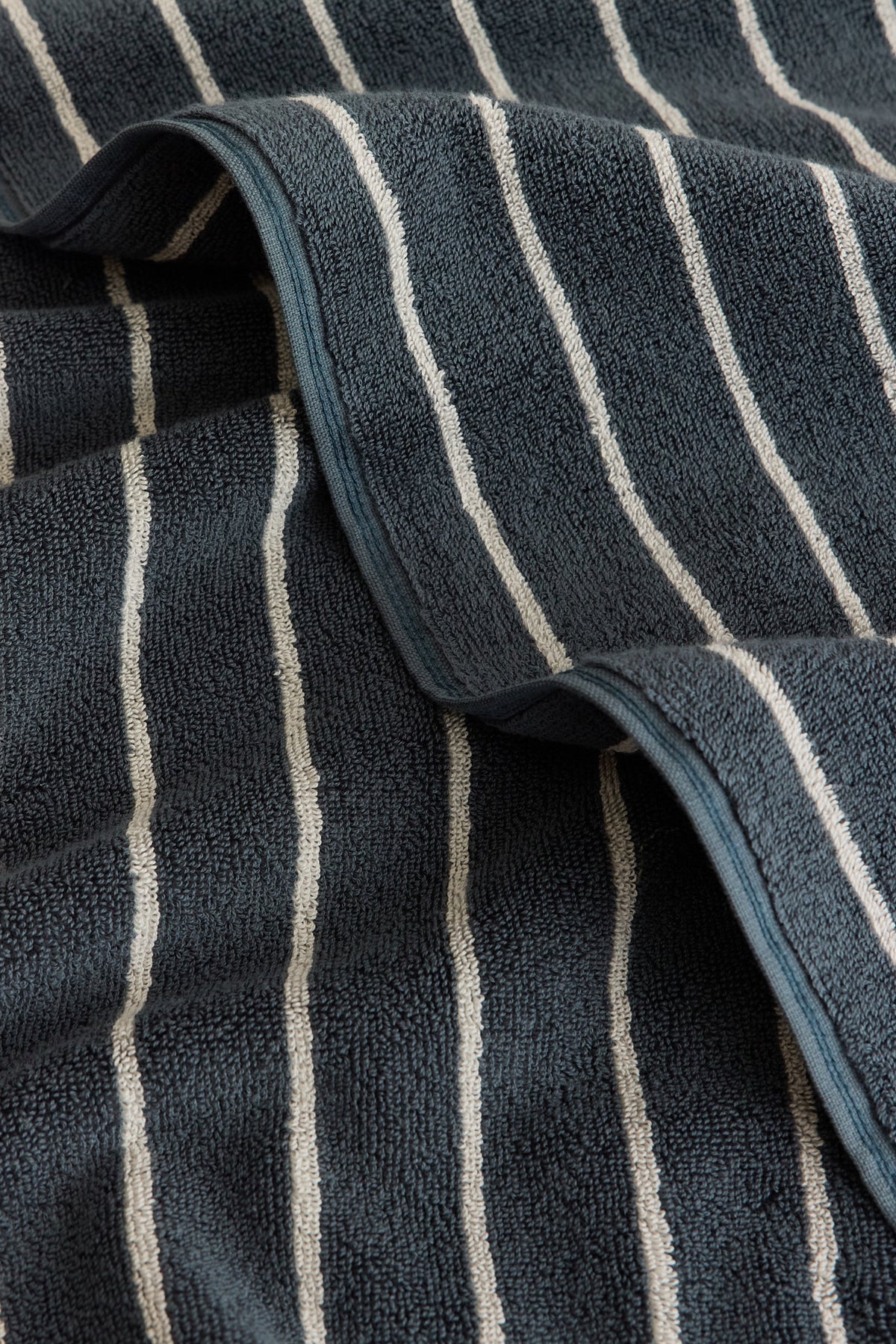 Egyptian Cotton Hand Towel (2 Pack) in Dark Slate/Aluminum