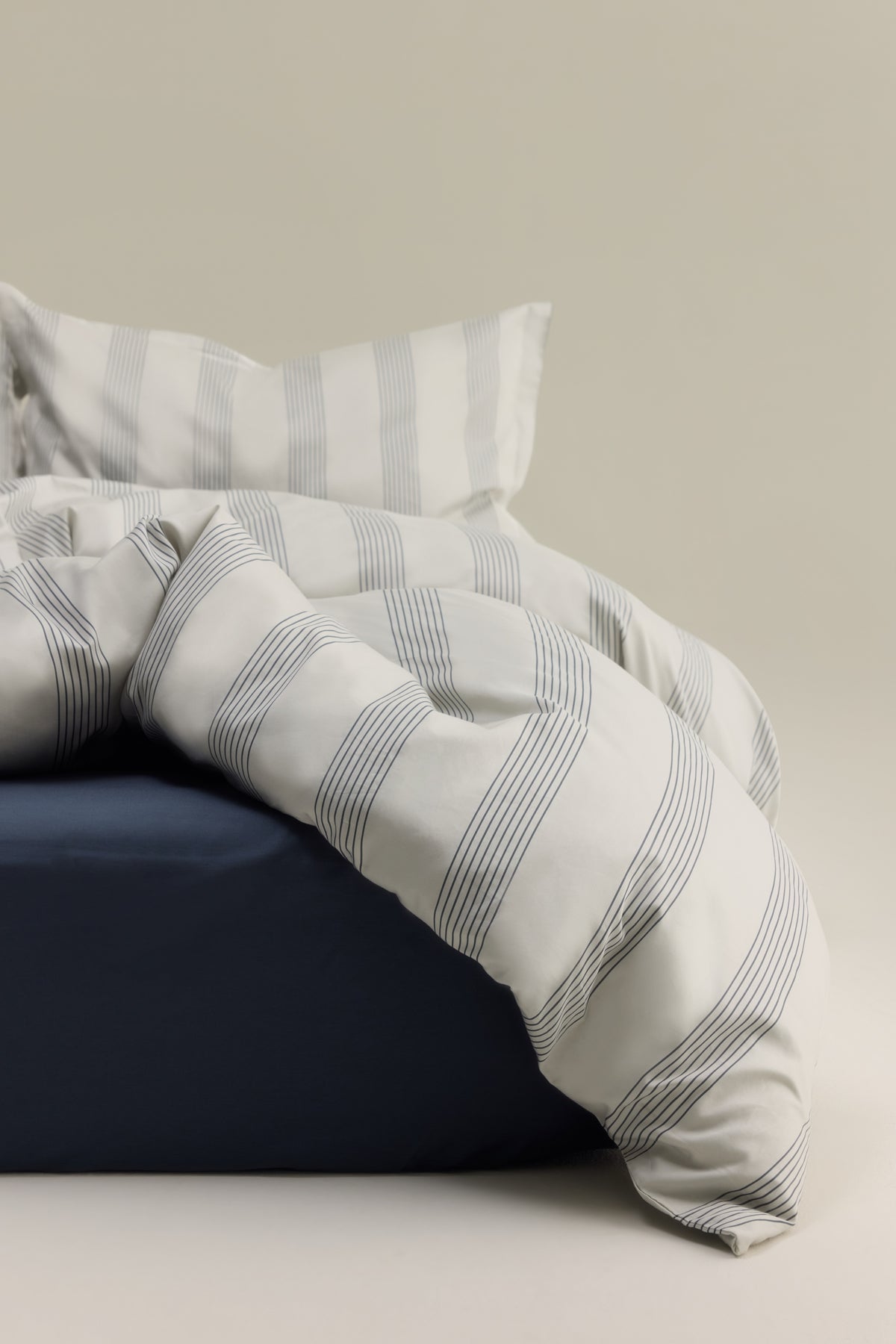 Housse de couette et taies décoratives en aluminium/Dark Slate