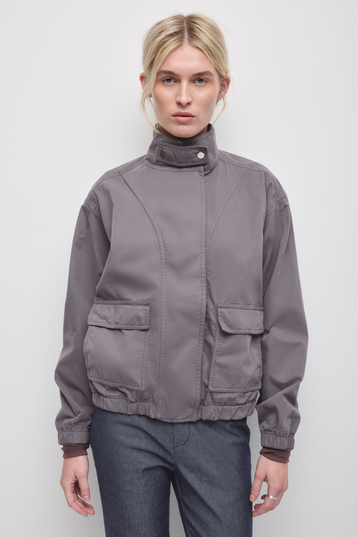 Model is 5'9" and is wearing a size S.