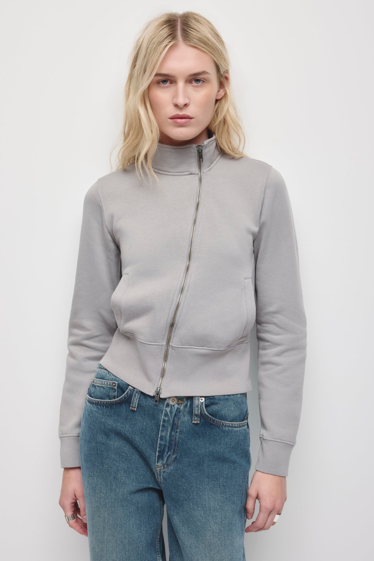 Model is 5'10" and wearing a size S.