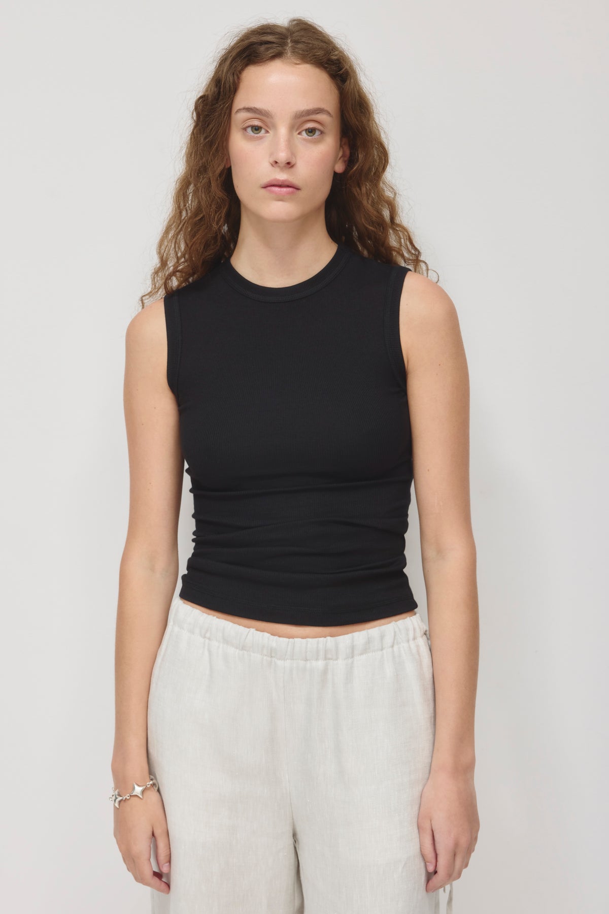 Model is 5’9” and is wearing a size XS.