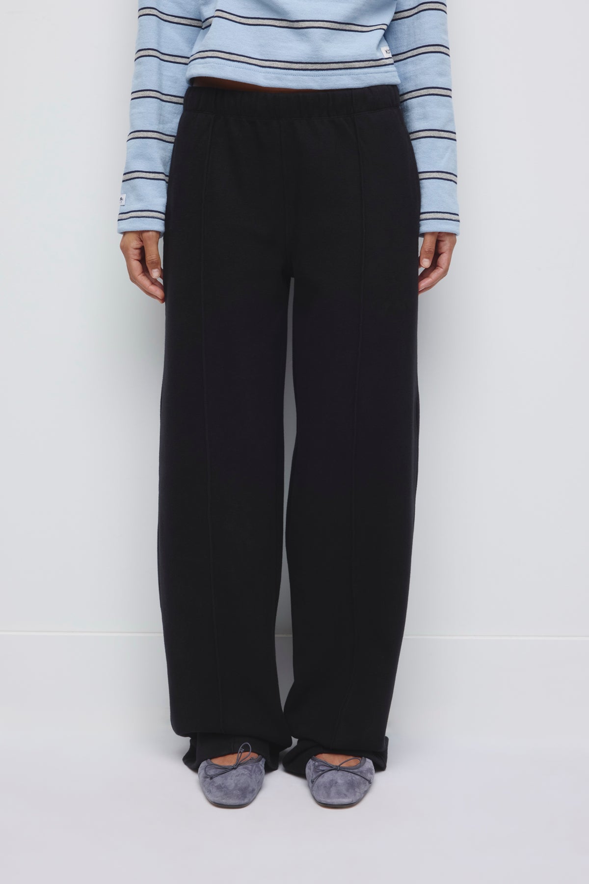 Women's Cozy Track Pant in Black