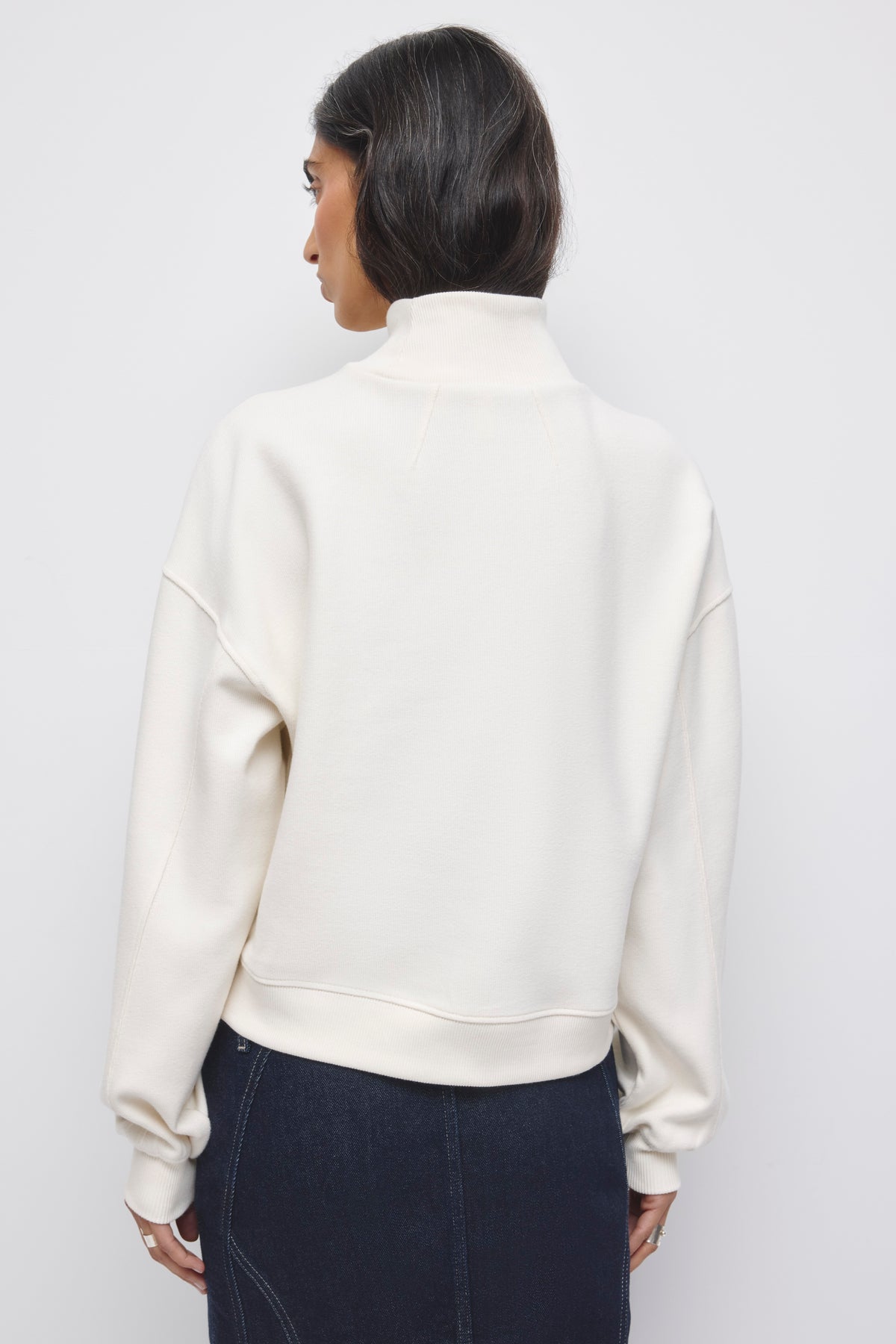 Women's Cozy Turtleneck in Marshmallow