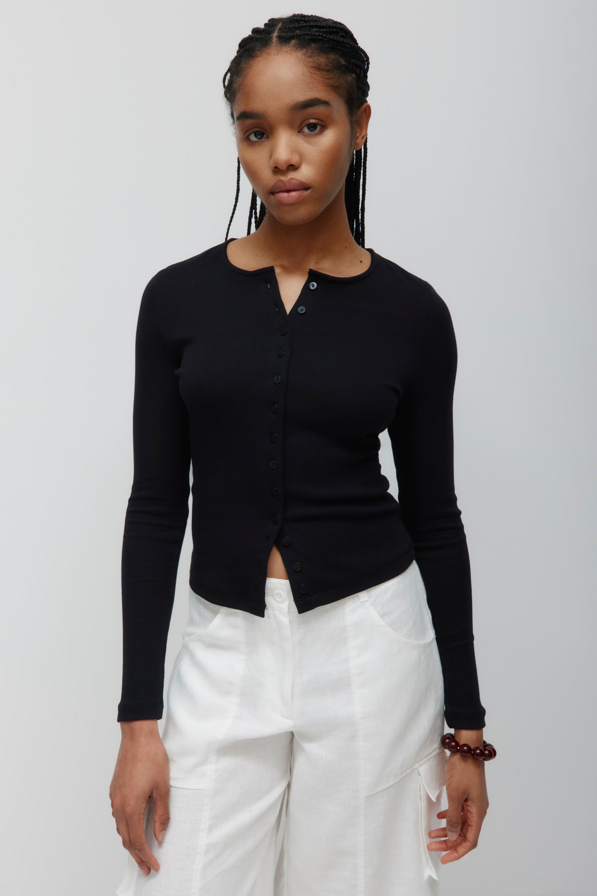 Model is 5’8” and is wearing a size S.