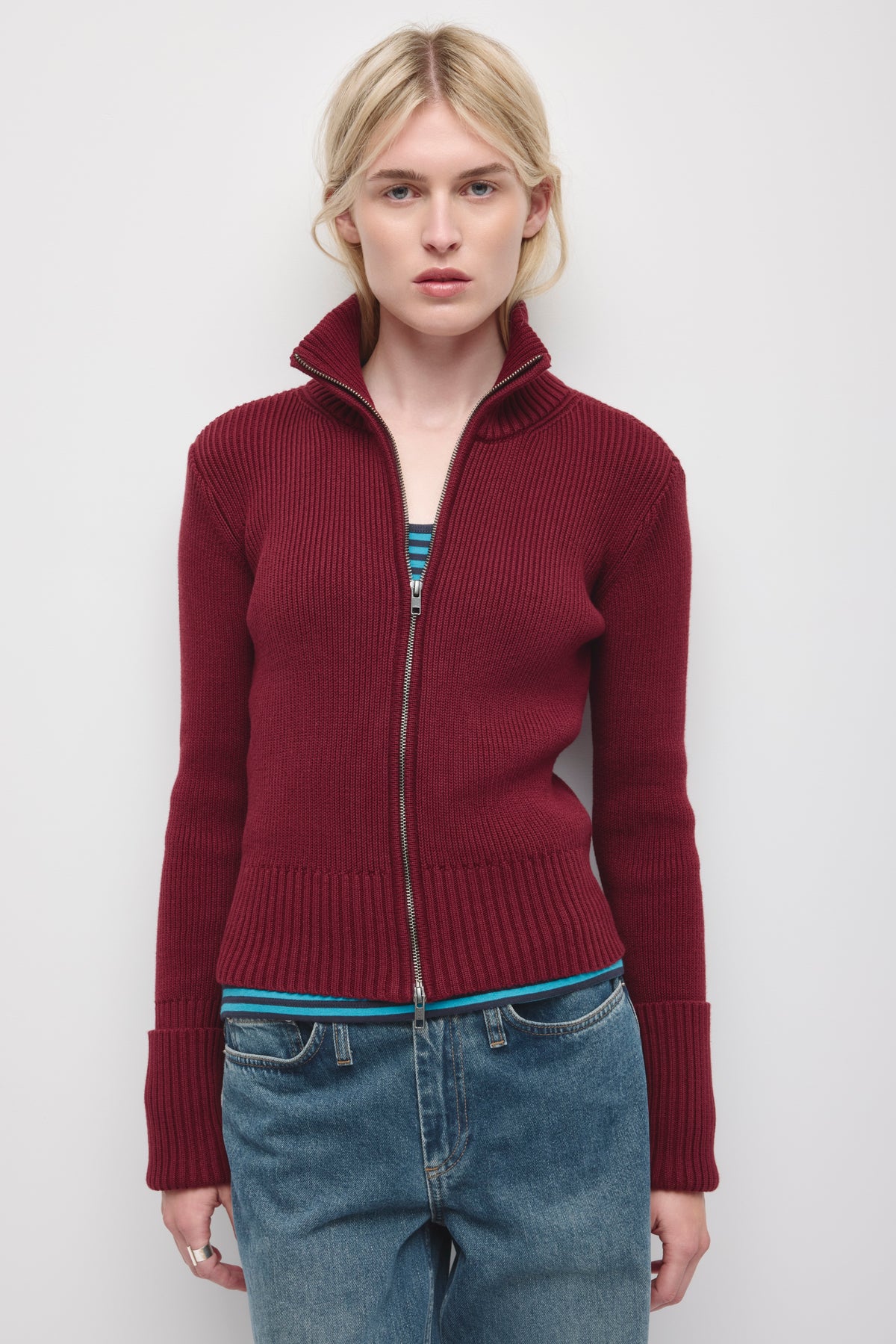 Model is 5'10" and wearing a size XS.