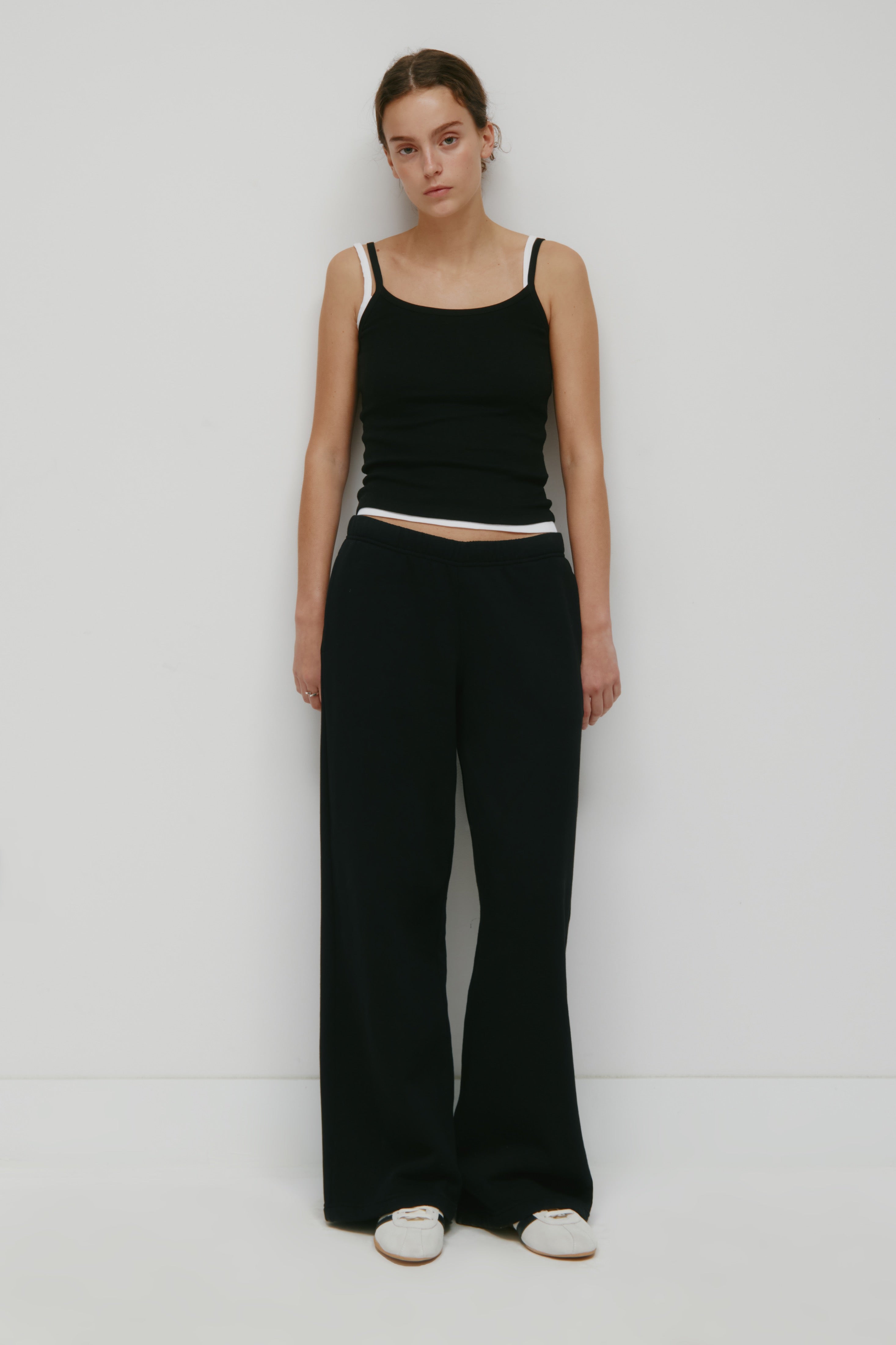 Women's Essential Straight Sweatpant in Black