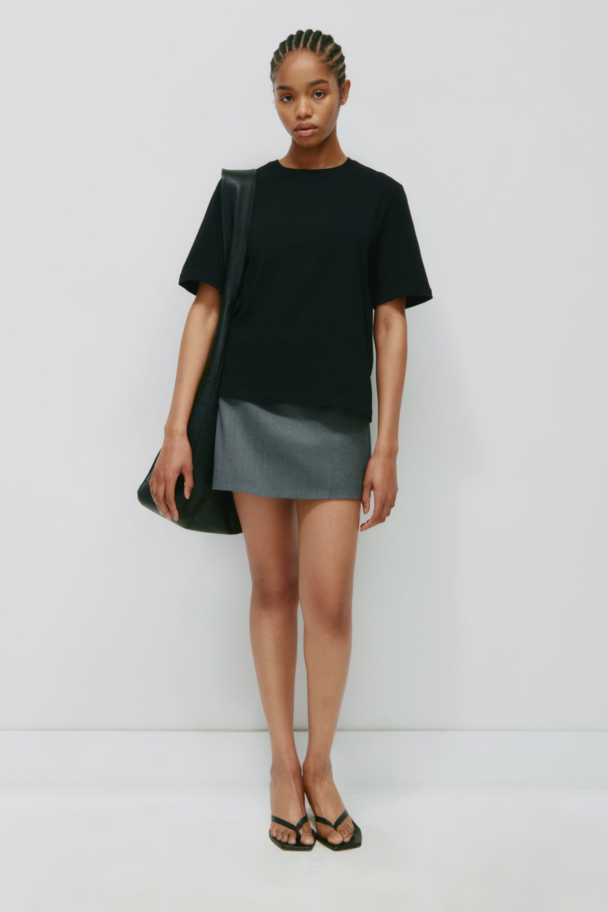 Model is 5’8” and is wearing a size S.