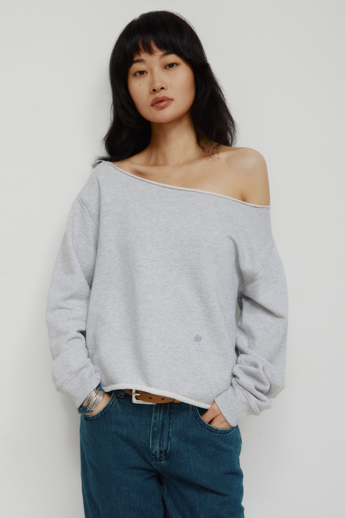 Model is 5’9” and is wearing a size S.