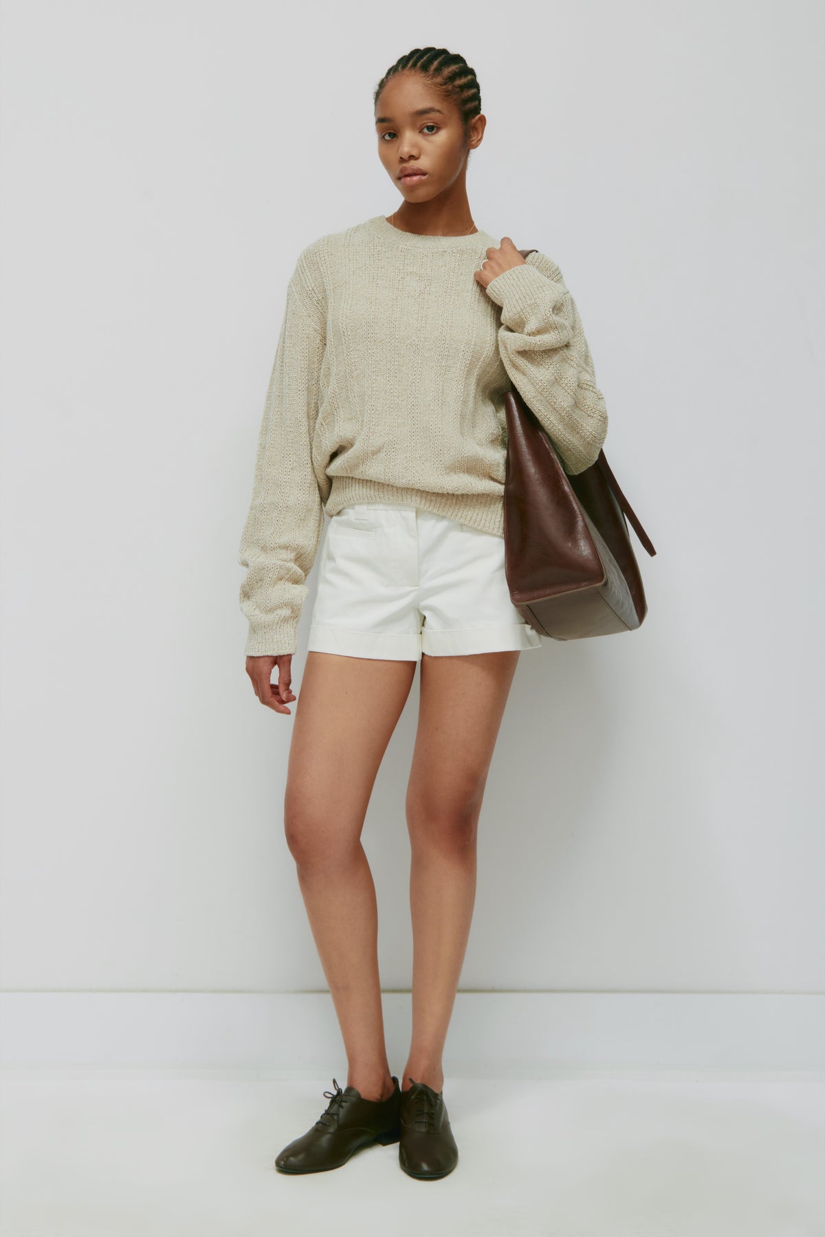 Model is 5'8" and is wearing a size 4.