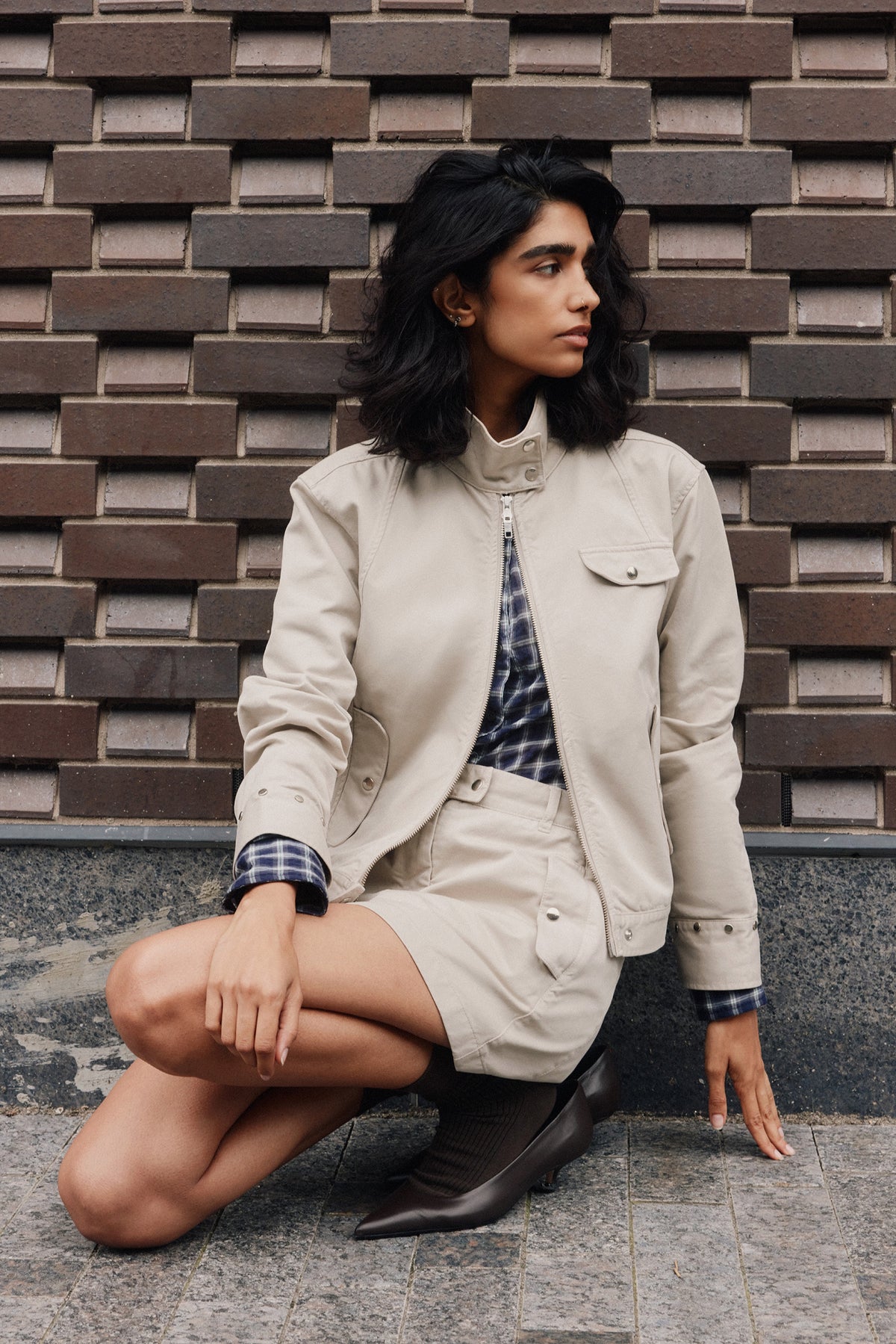 Women's Yara Mini Skirt in Pure Cashmere