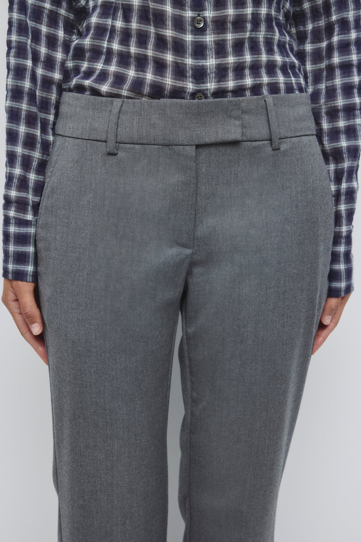 Women's Iman Trouser in Charcoal Mix
