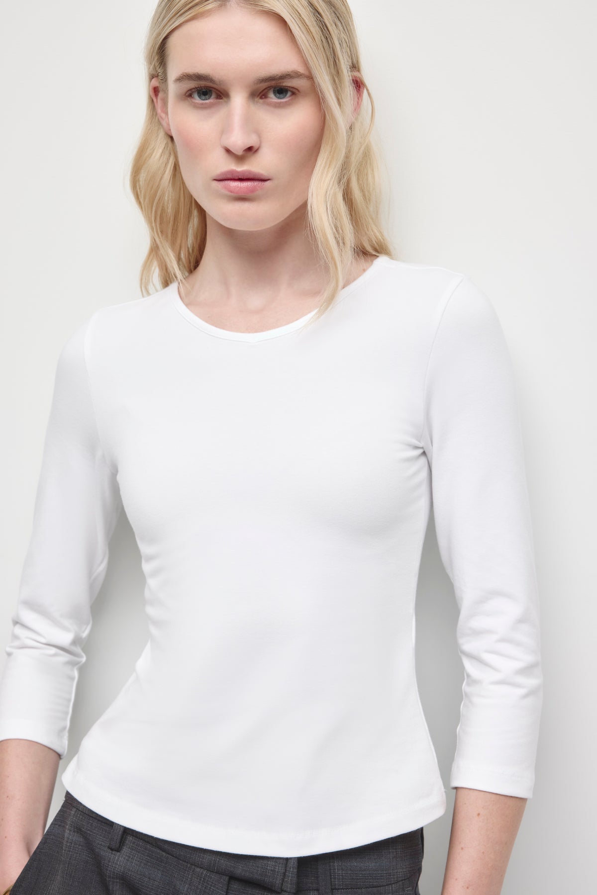 Women's Layn 3/4 Sleeve in White
