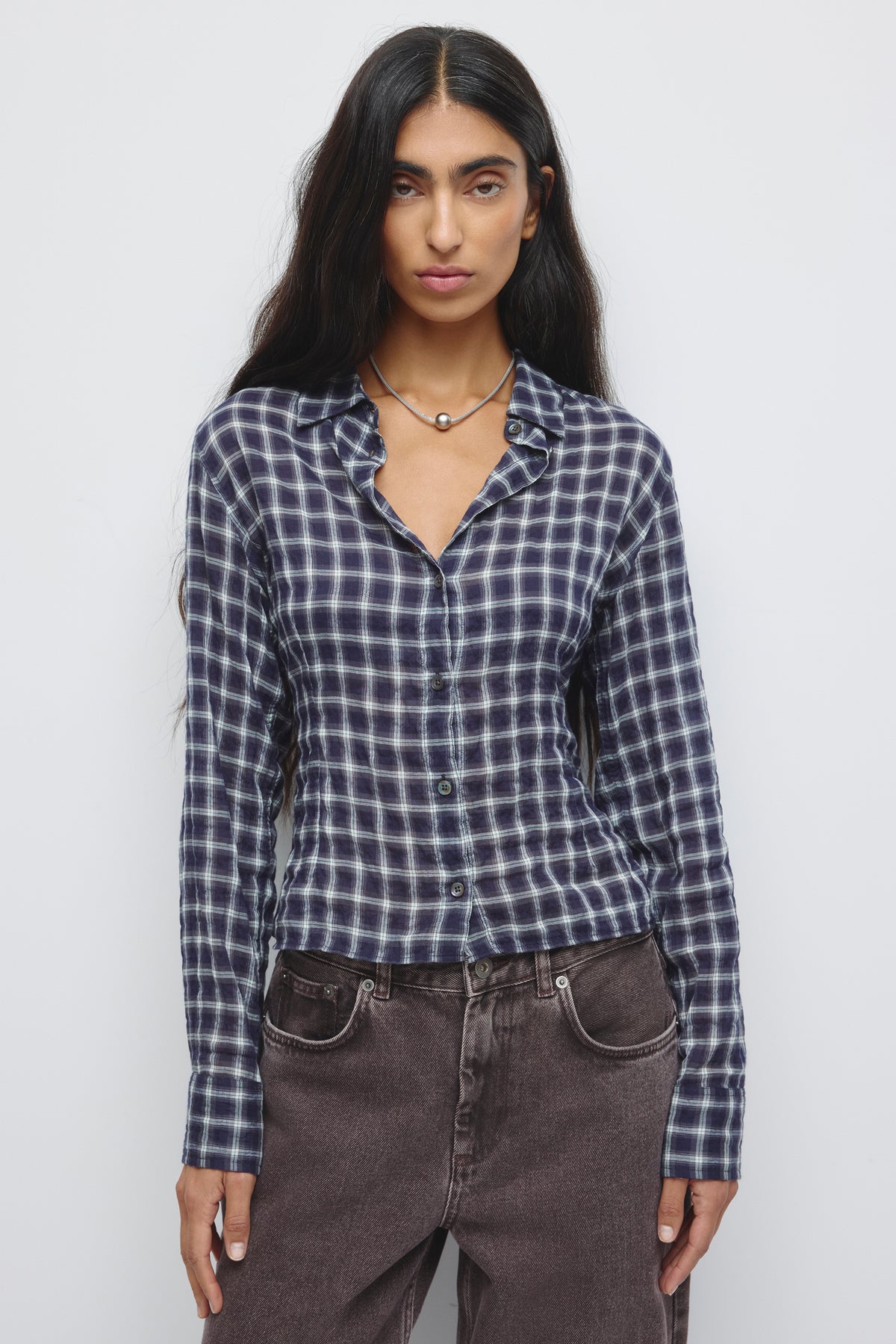 Model is 5’8” and is wearing a size XS.