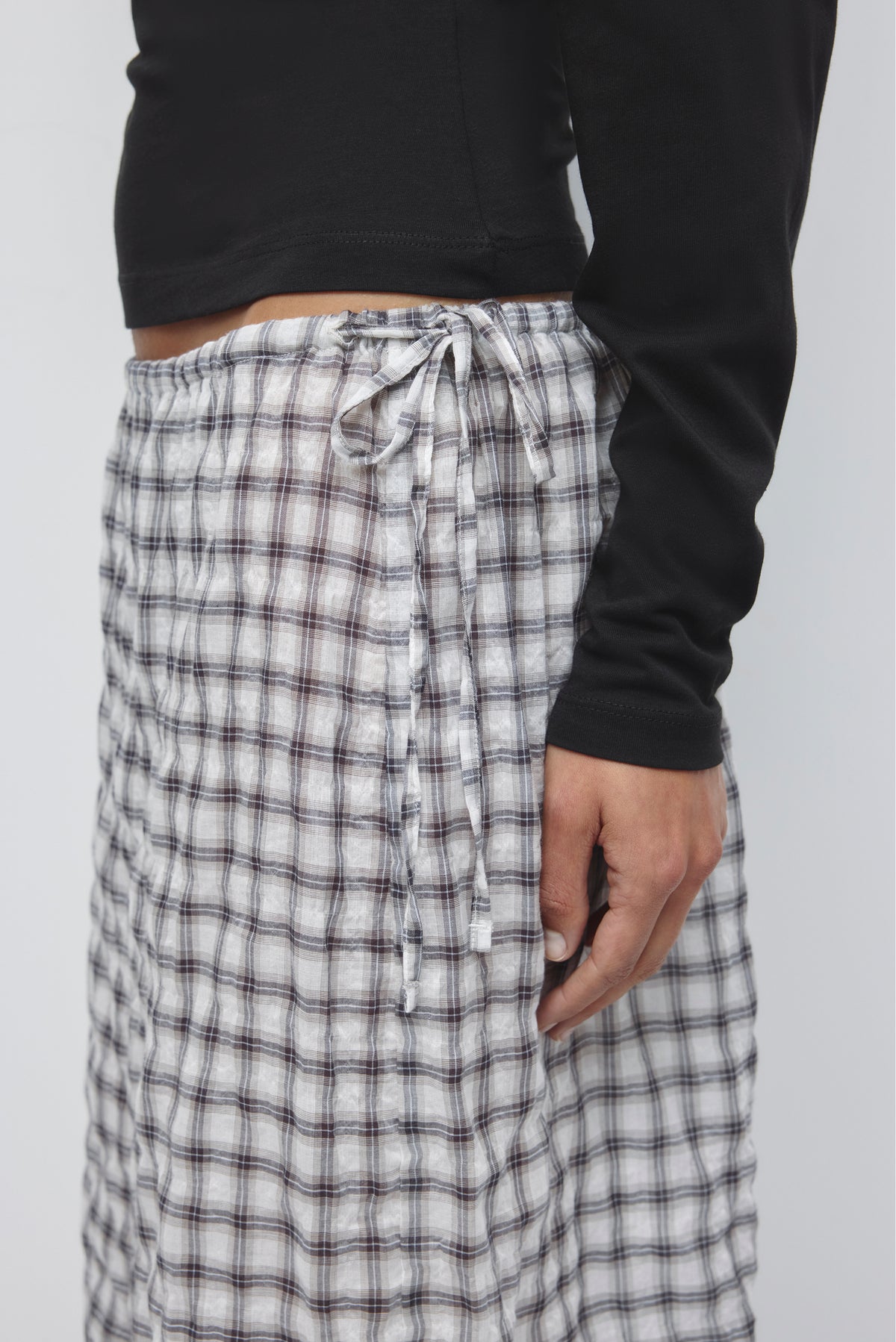 Women's Luma Check Skirt in Thunderstorm Check