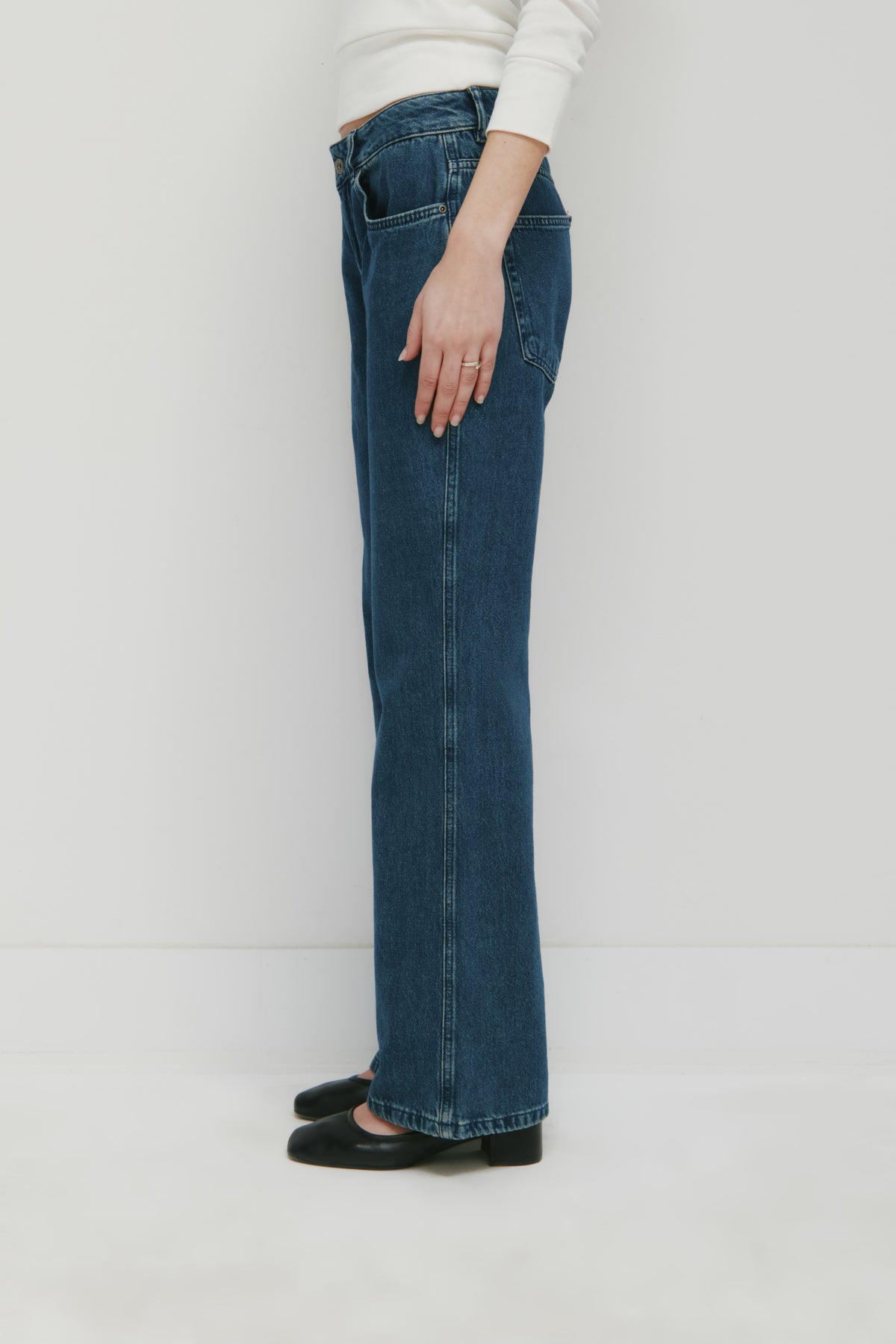 Jean Marfa pour femme en lavage Minuit