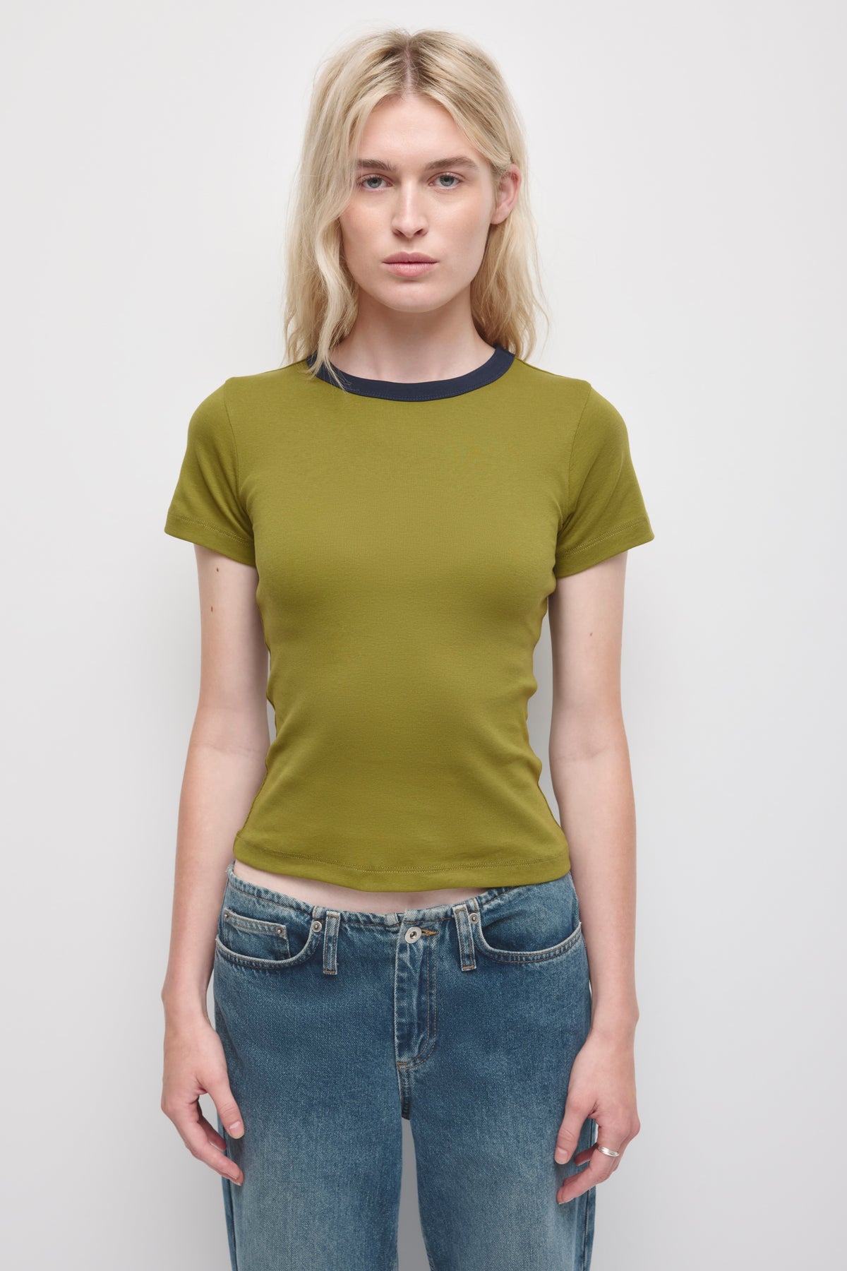 Model is 5'9" and is wearing a size XS.