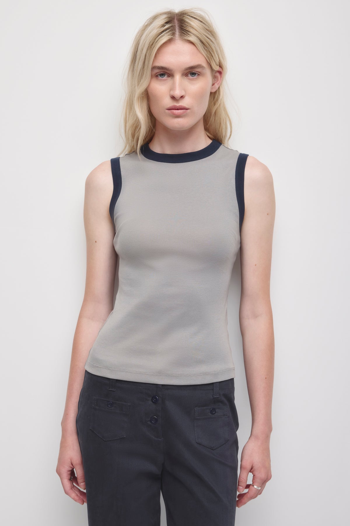 Model is 5'9" and is wearing a size XS.