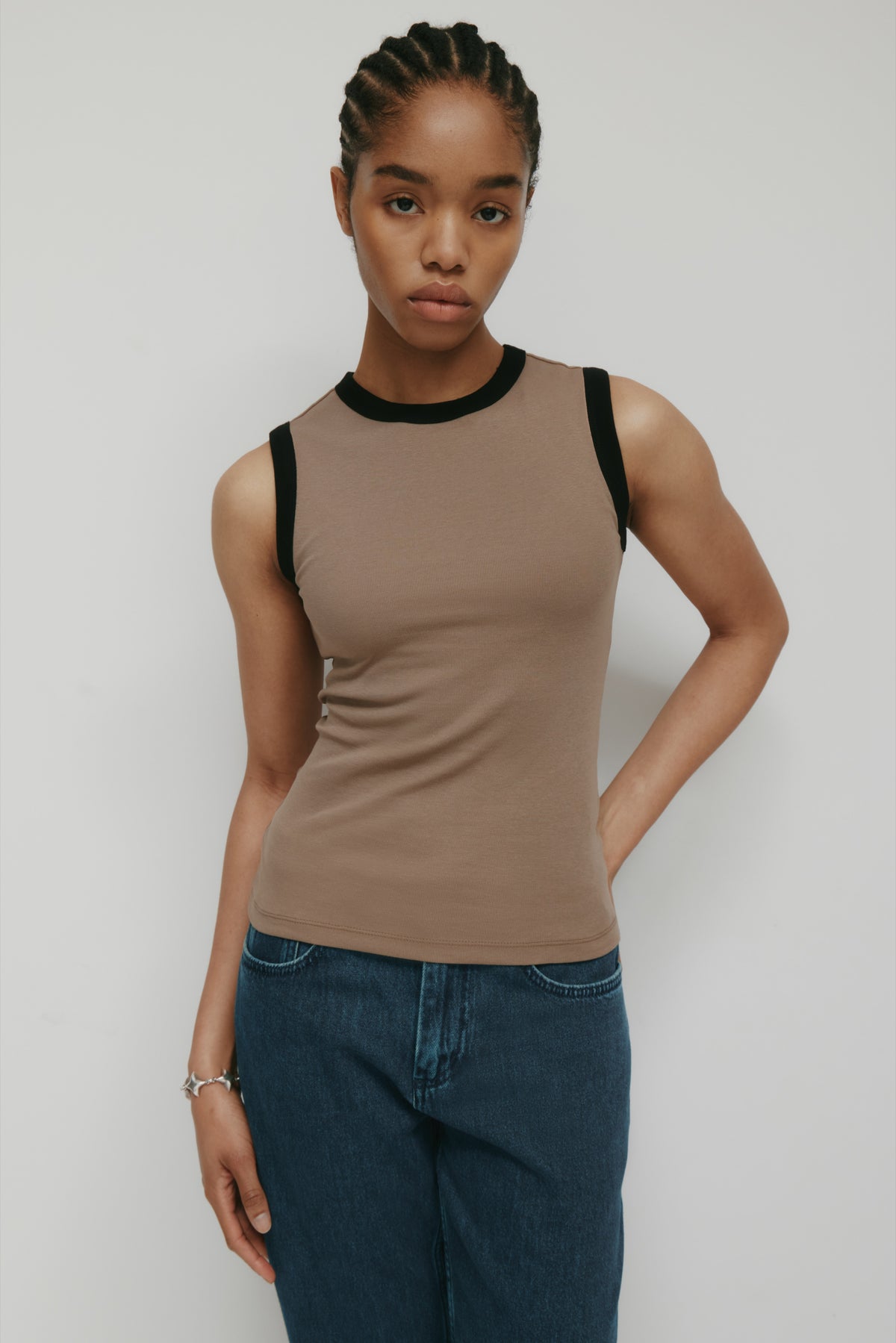 Model is 5’8” and is wearing a size XS.