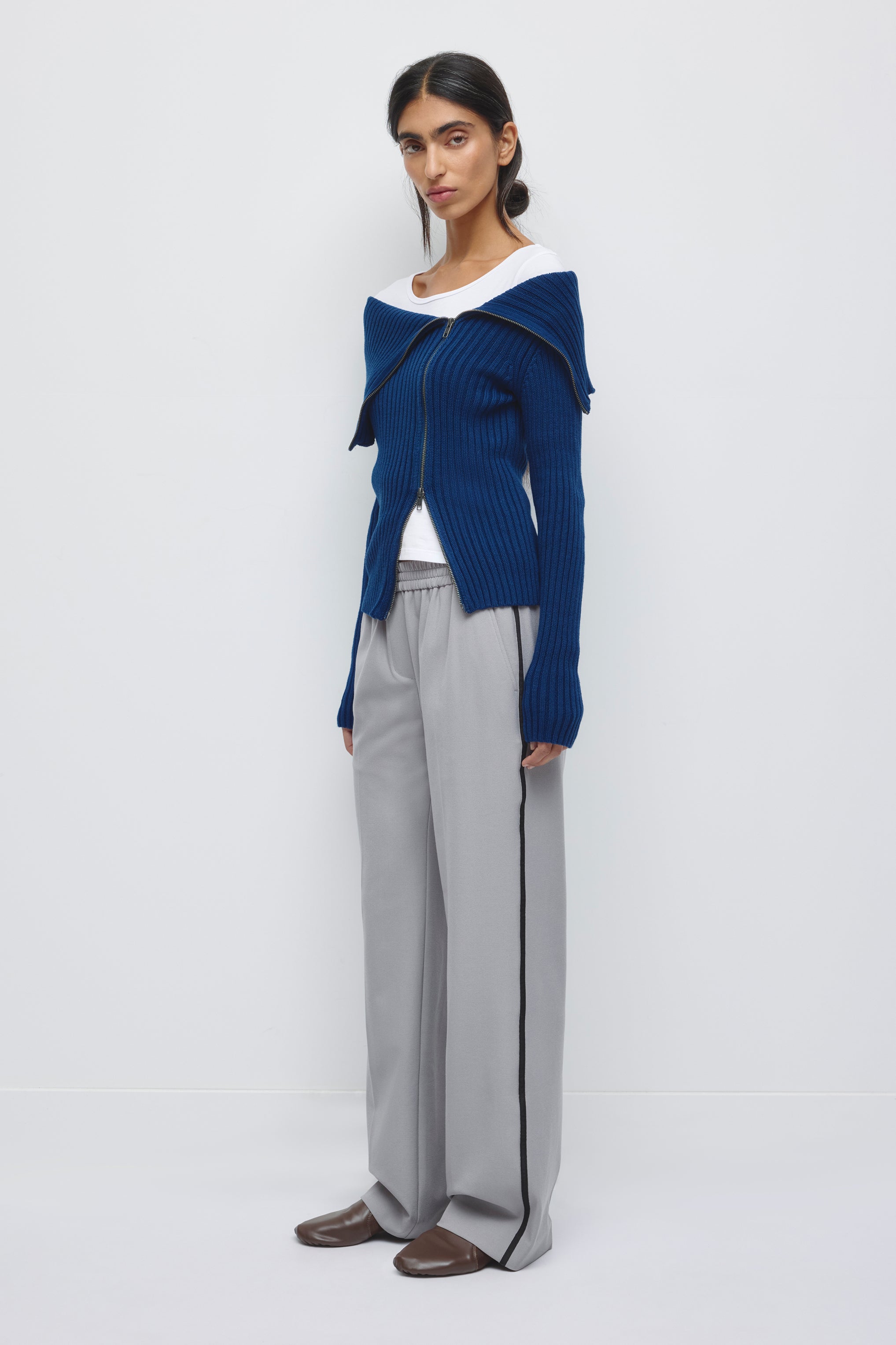Pantalon Nada pour femme en gypsum