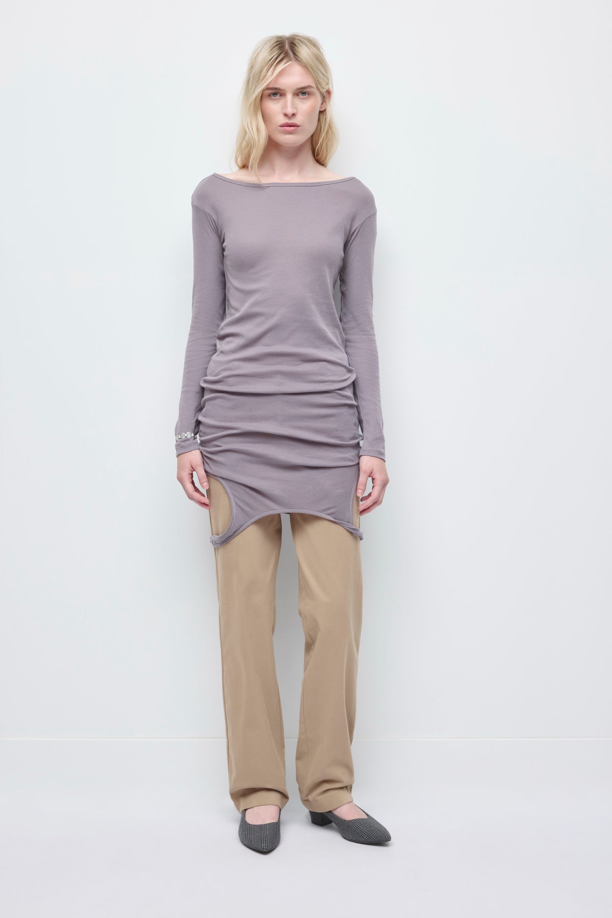 Women's Nawa Convertible Longsleeve in Lavender Ash