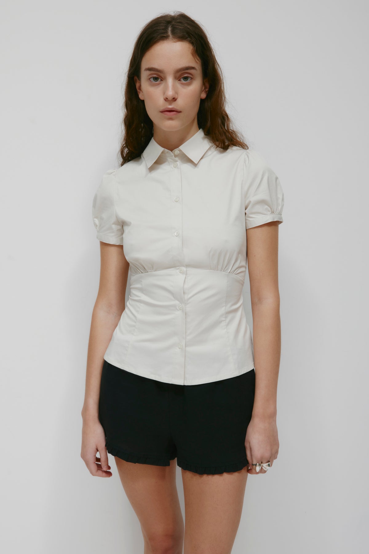 Model is 5’9” and is wearing a size XS.