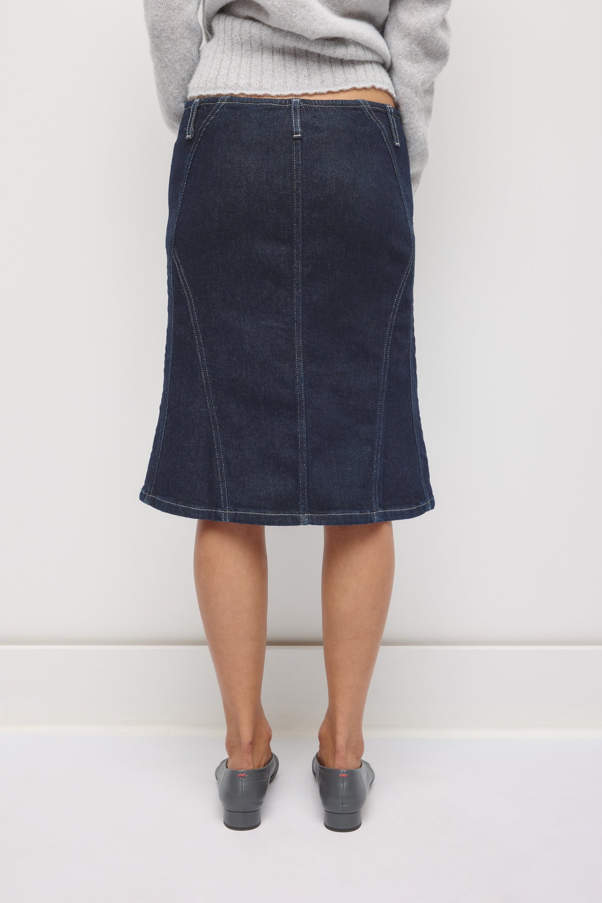 Jupe en Denim Rafi Kickout pour Femme en rincez