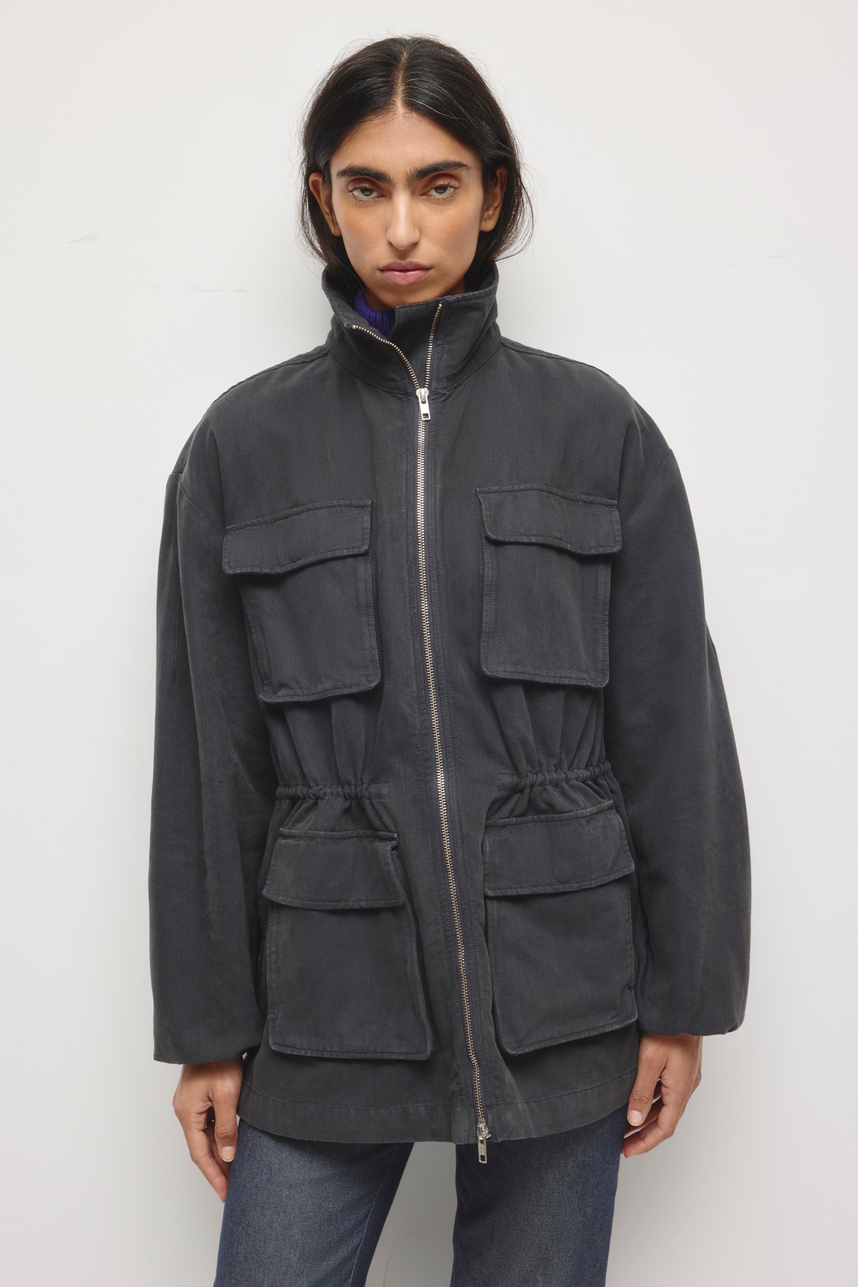 Women's Raya Field Jacket in Black