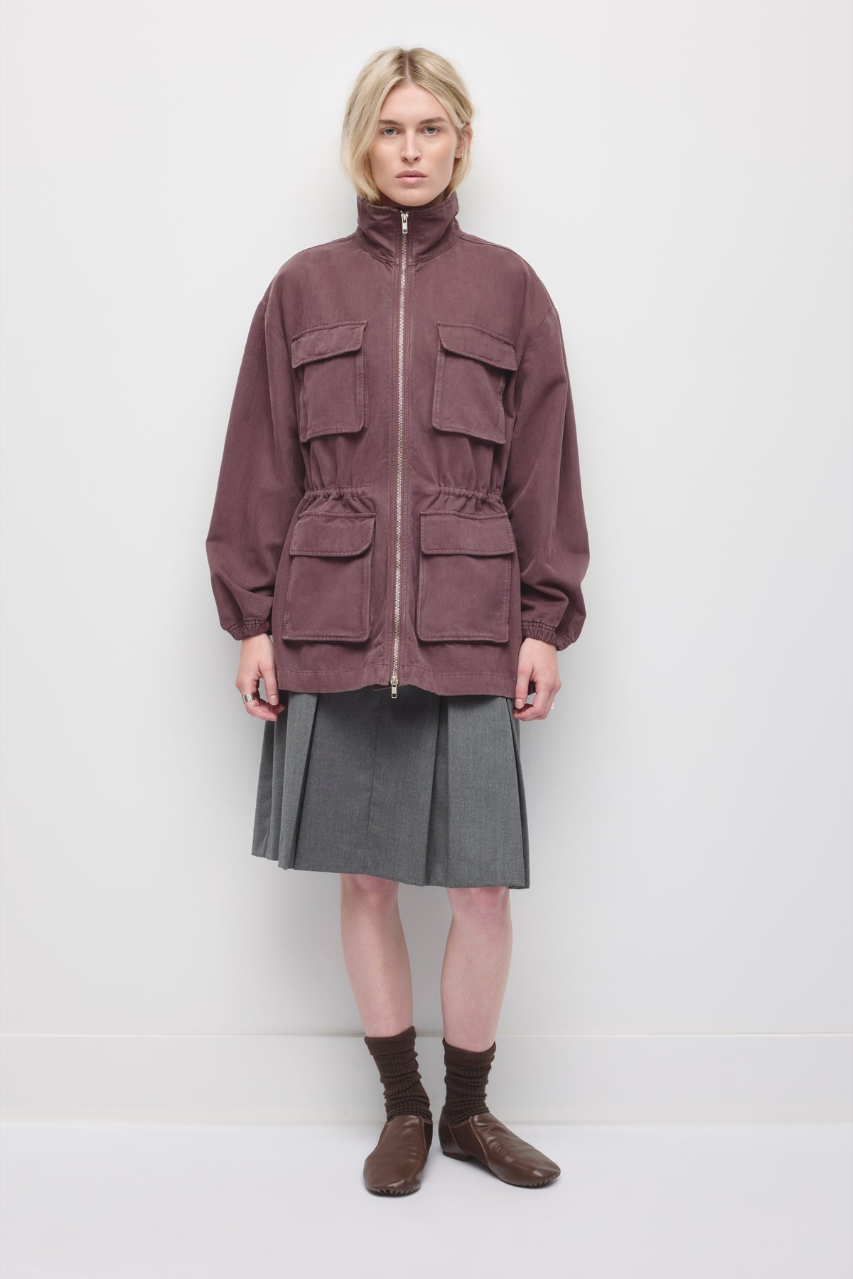 Women's Raya Field Jacket in Raisin