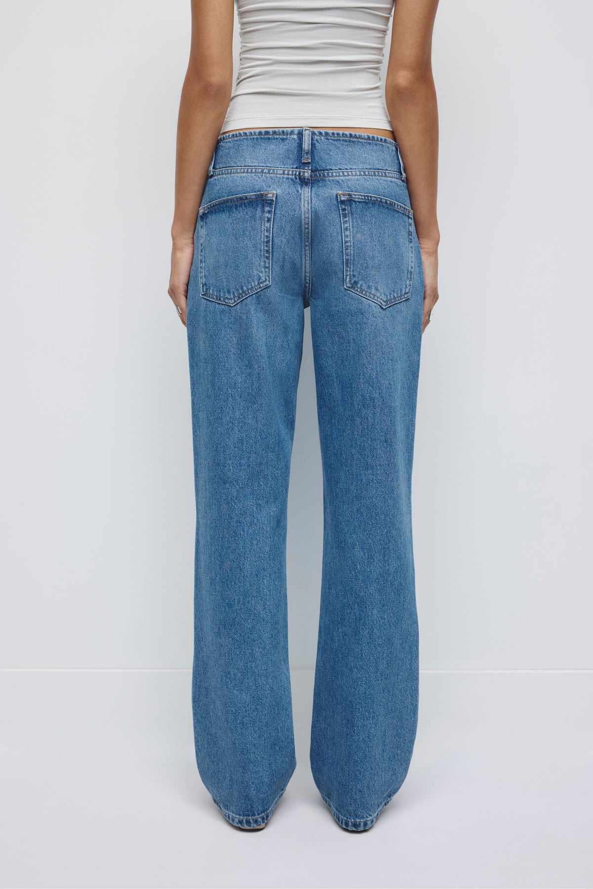 Jeans Safi pour femme en medium Wash