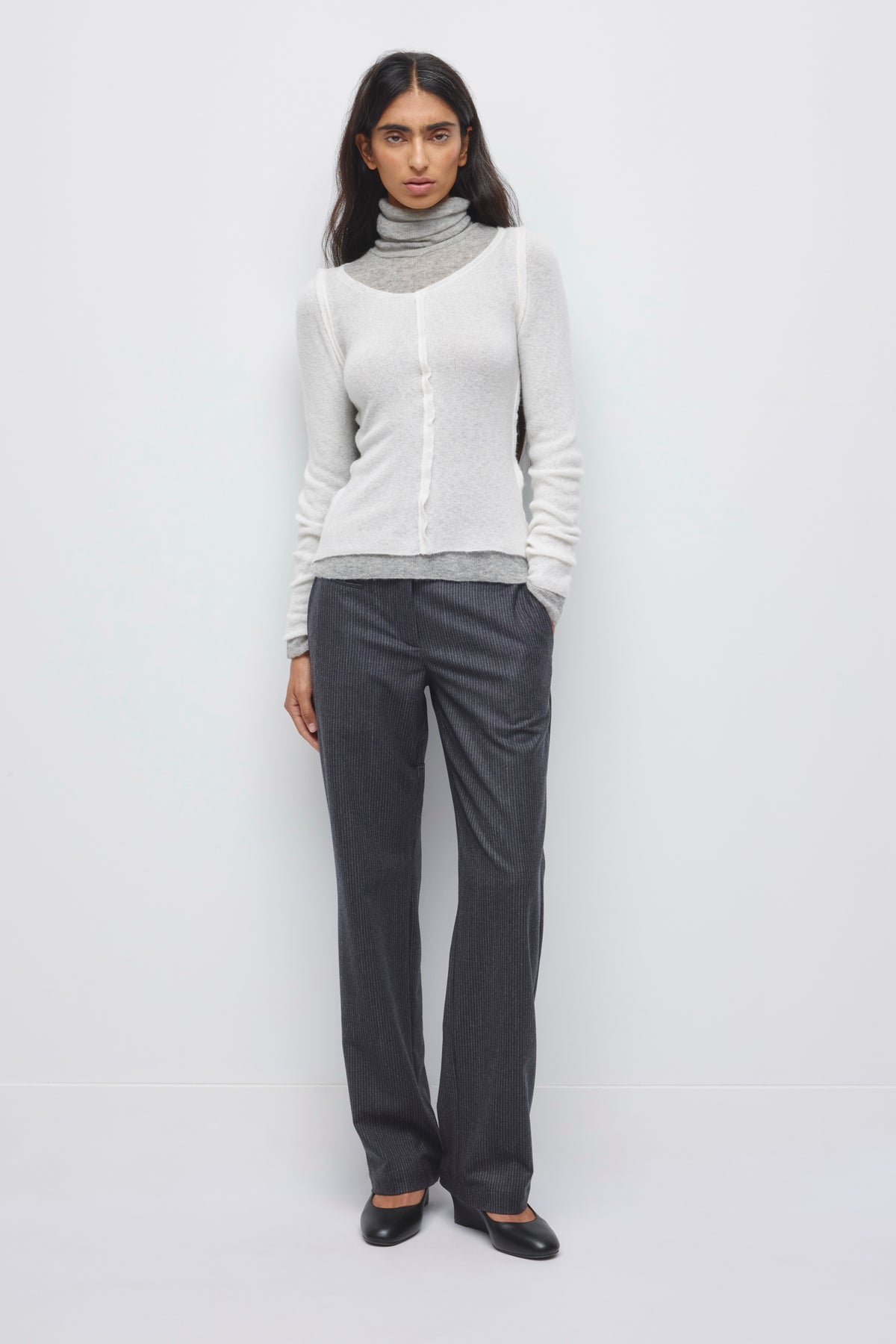 Women's Salma Scoop Sweater in Birch