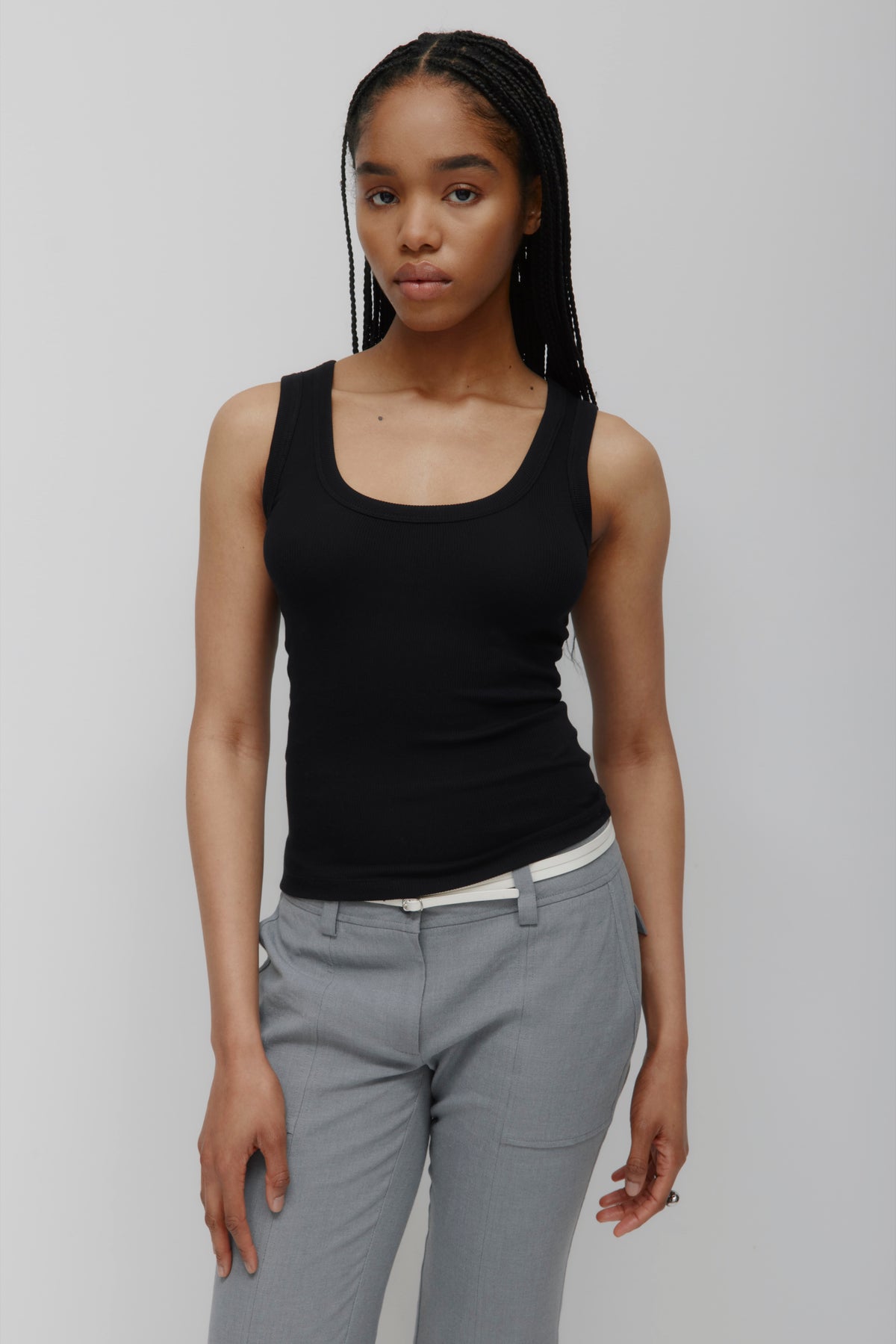 Model is 5’8” and is wearing a size XS.