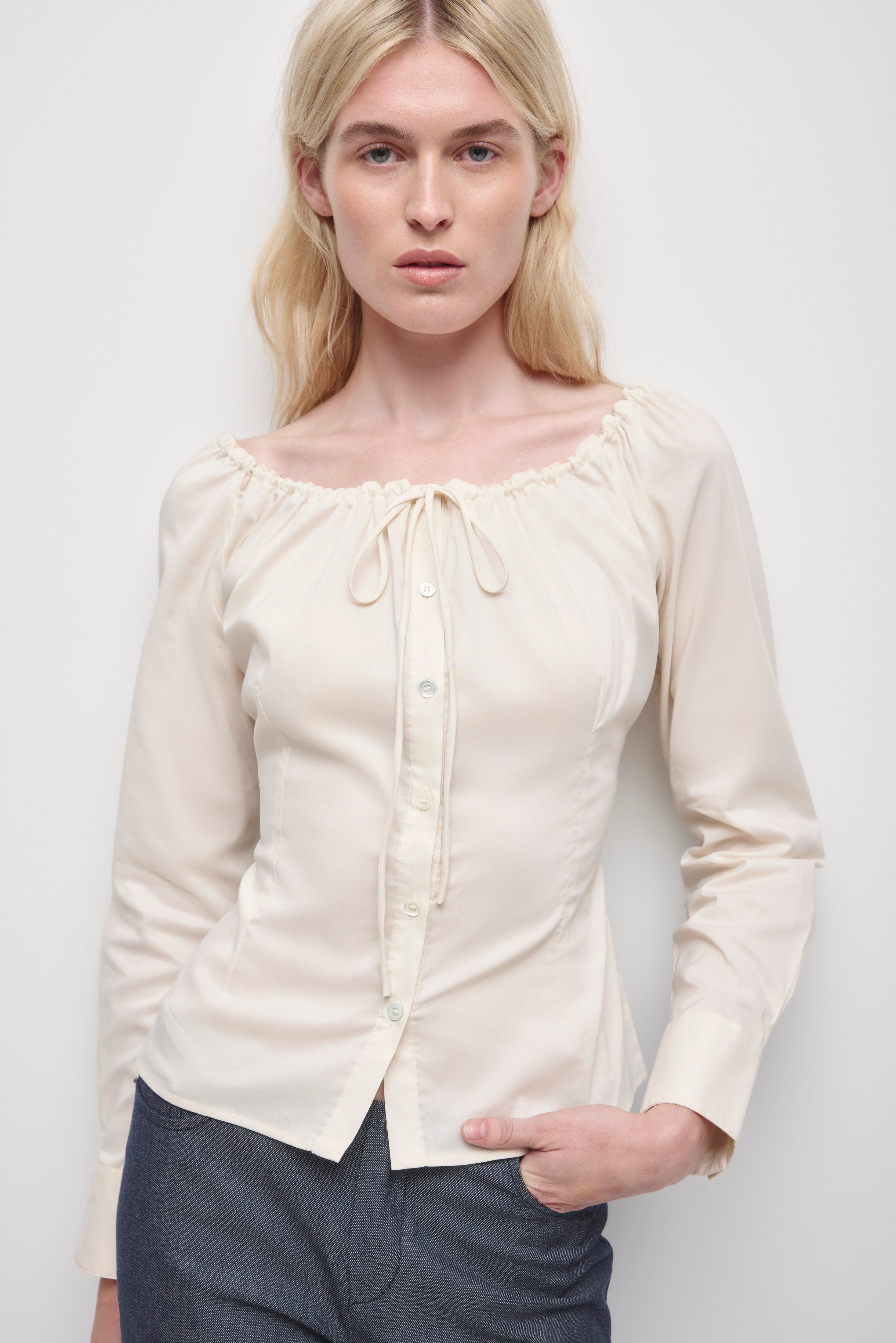 Chemise Selin pour femme en bouleau