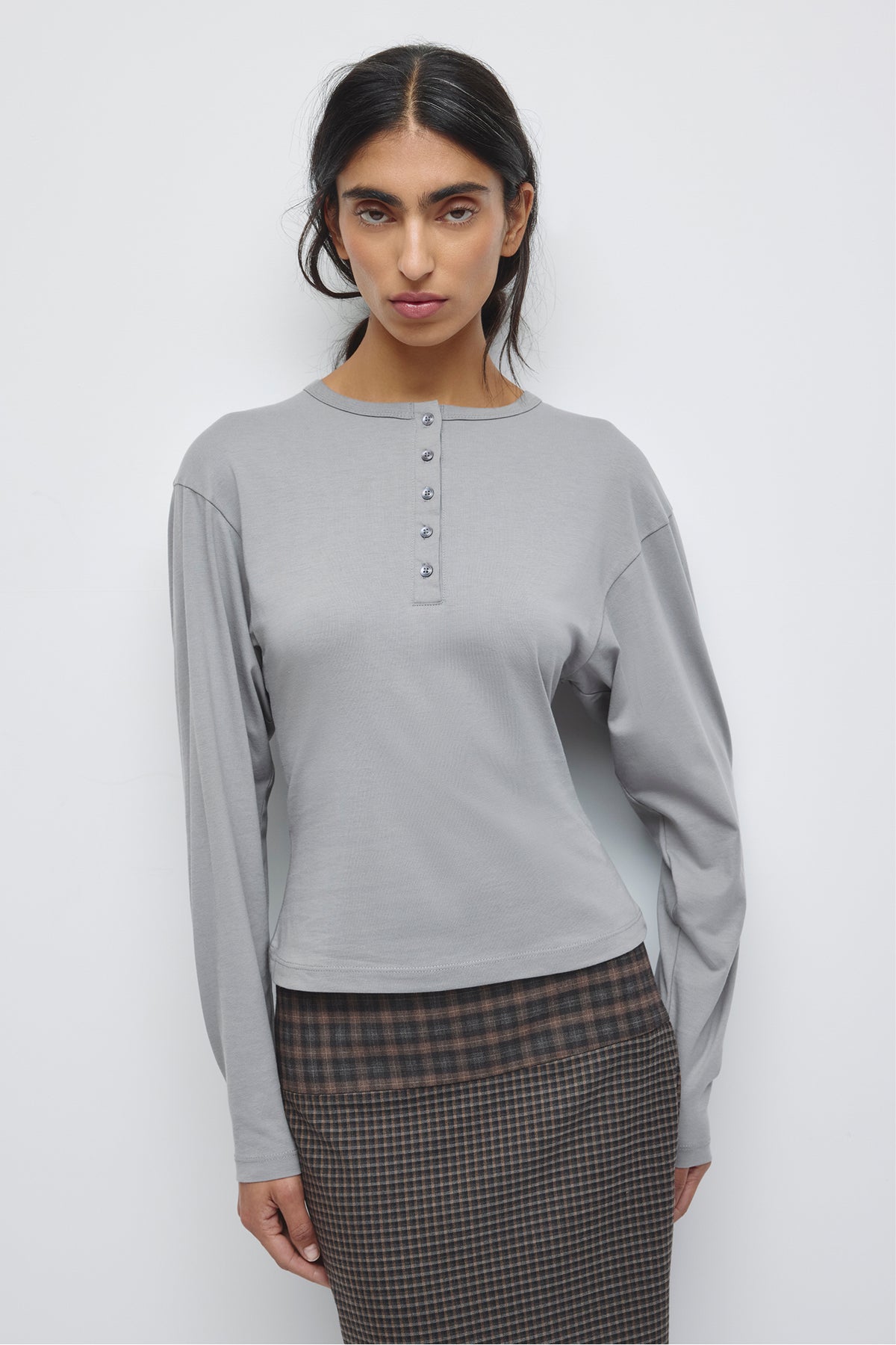 Model is 5’8” and is wearing a size XS.