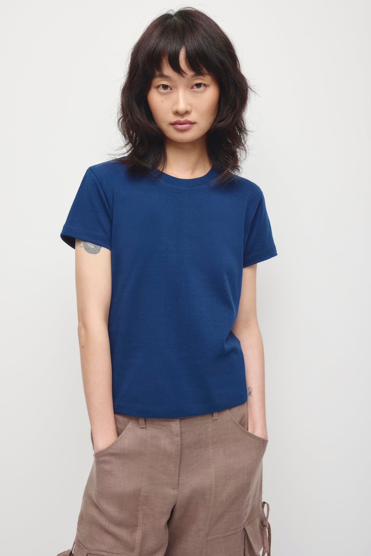 Model is 5’9” and is wearing a size XS.