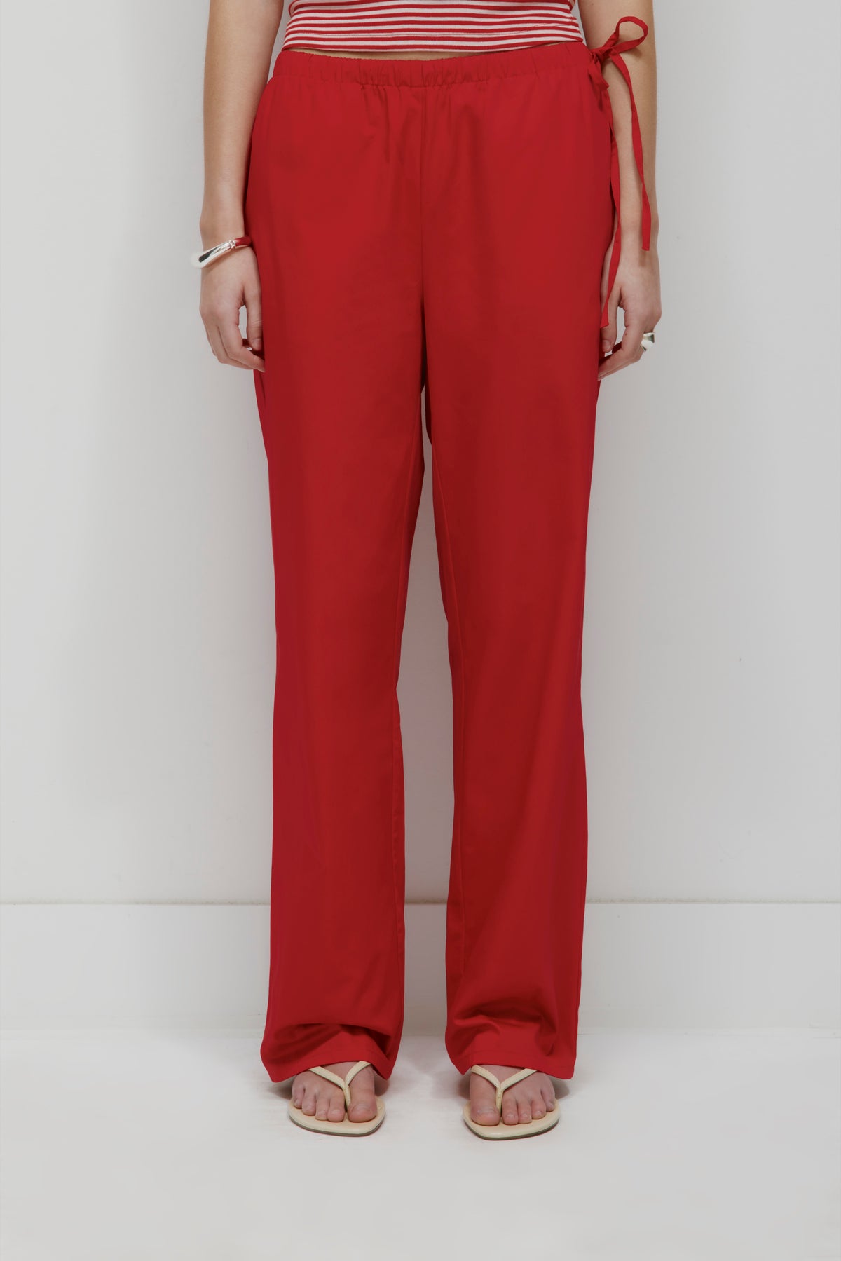 Women's Tara Poplin Pant in Salsa
