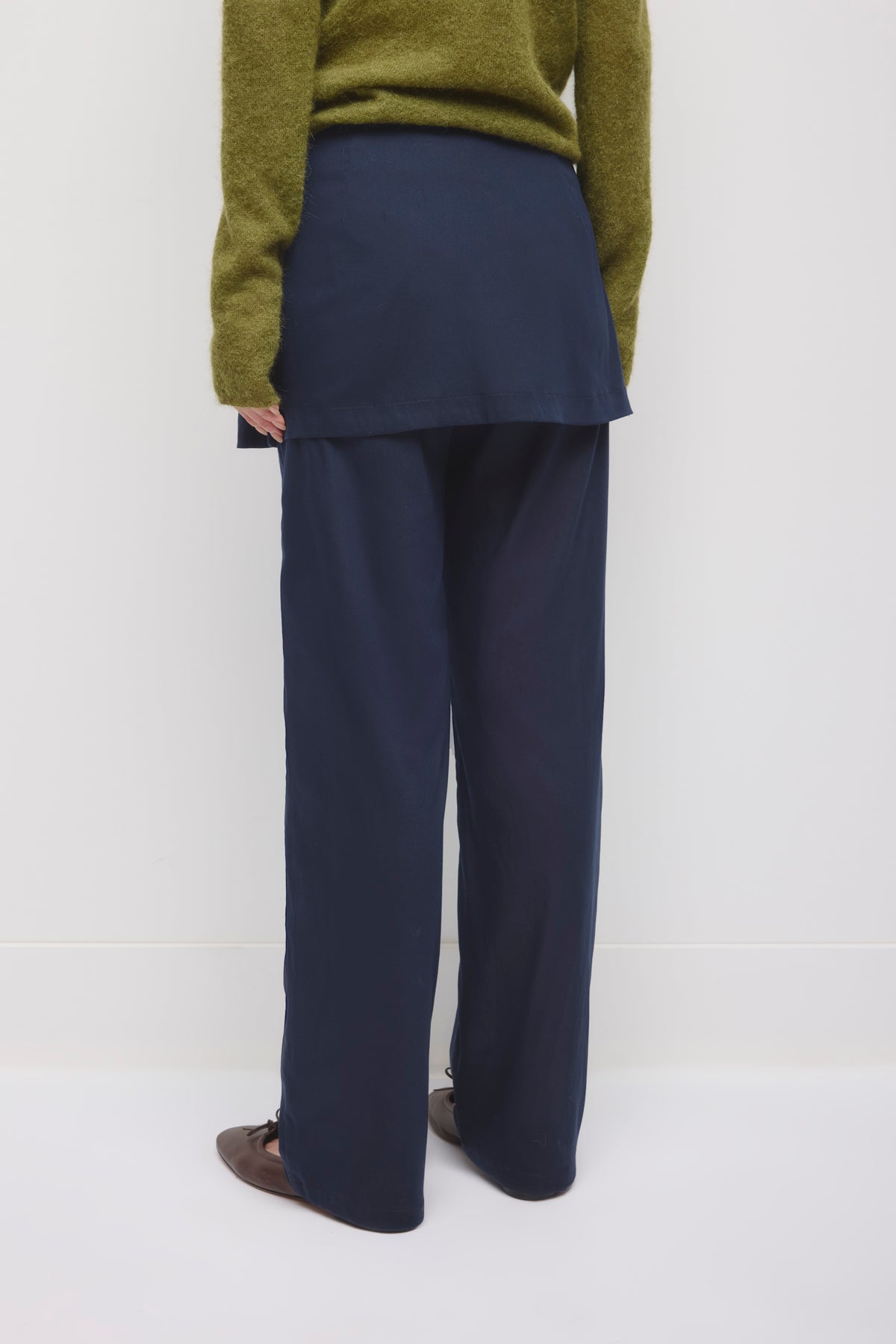 Women's Zaina Layered Pant in Deep Ocean
