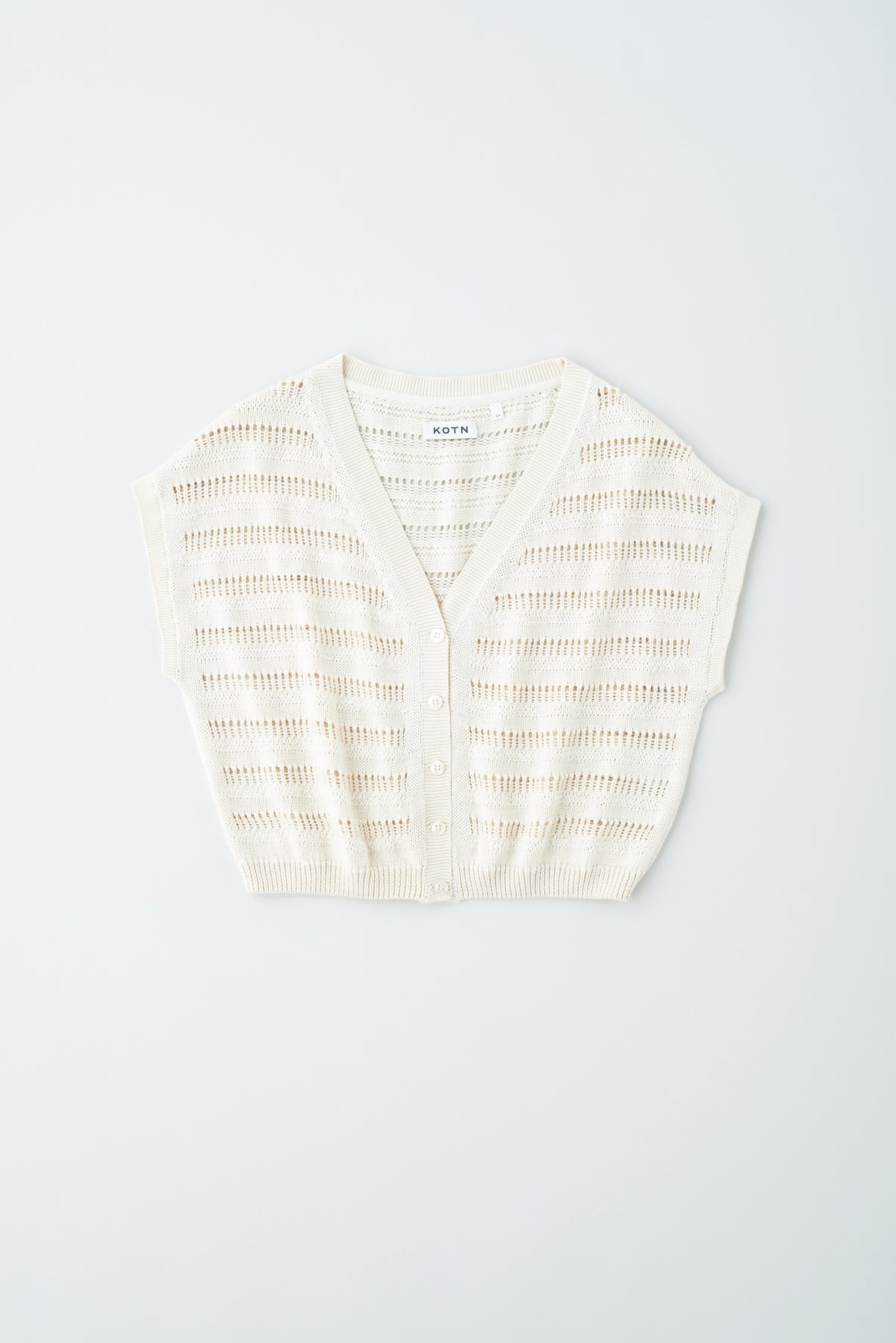 Women’s Acacia Knit Vest in Natural