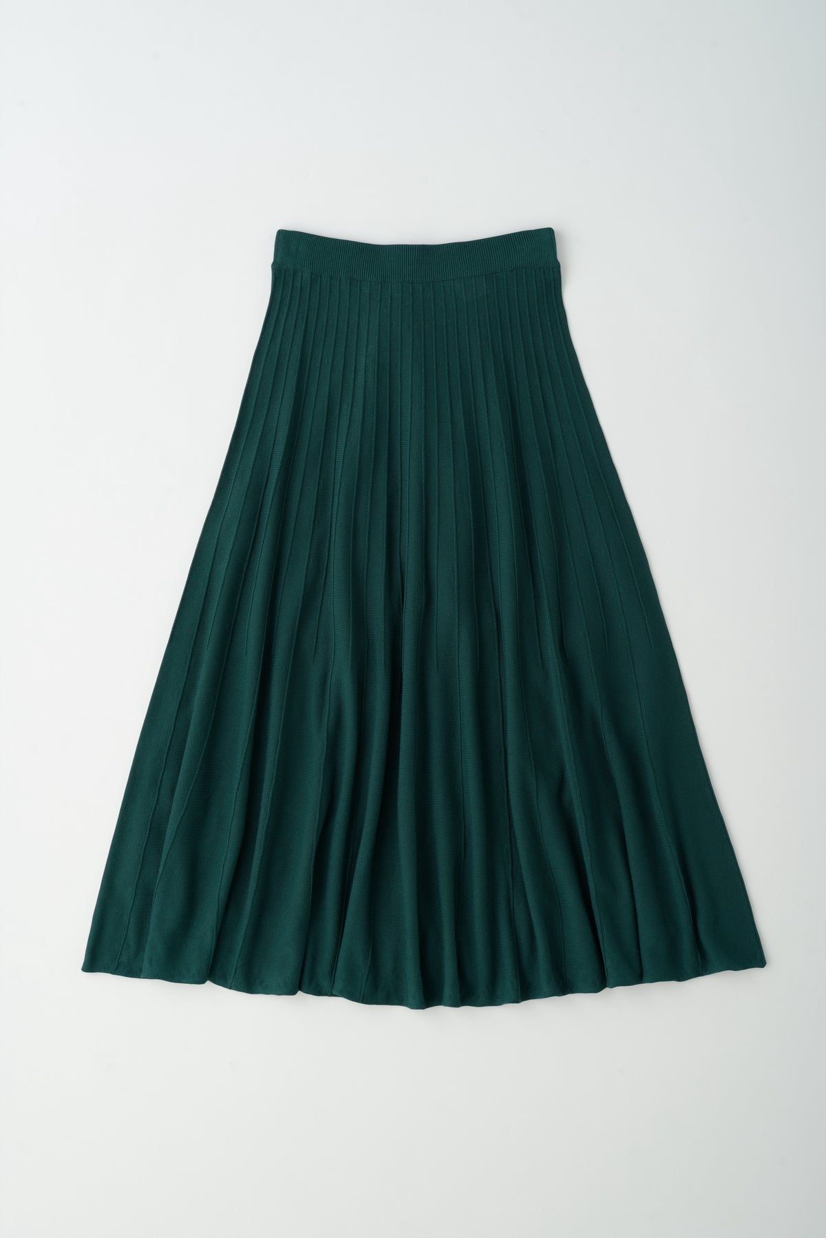 Jupe en tricot Gezira pour femmes en racing Green