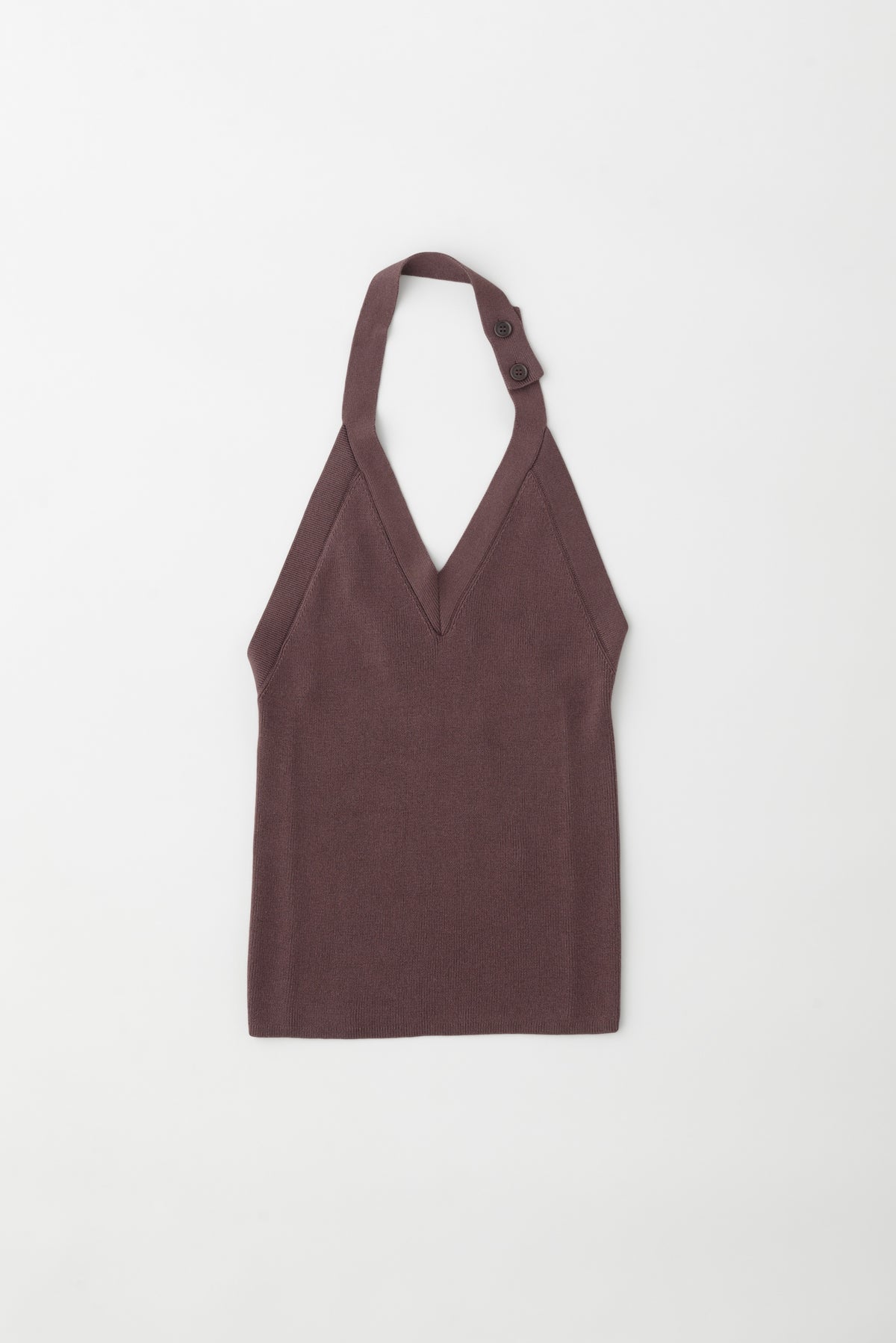 Women's Iris Knit Halter in Cocoa