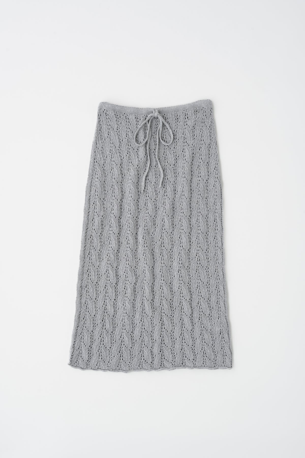 Women's Kamilah Cable Skirt in Heather Grey