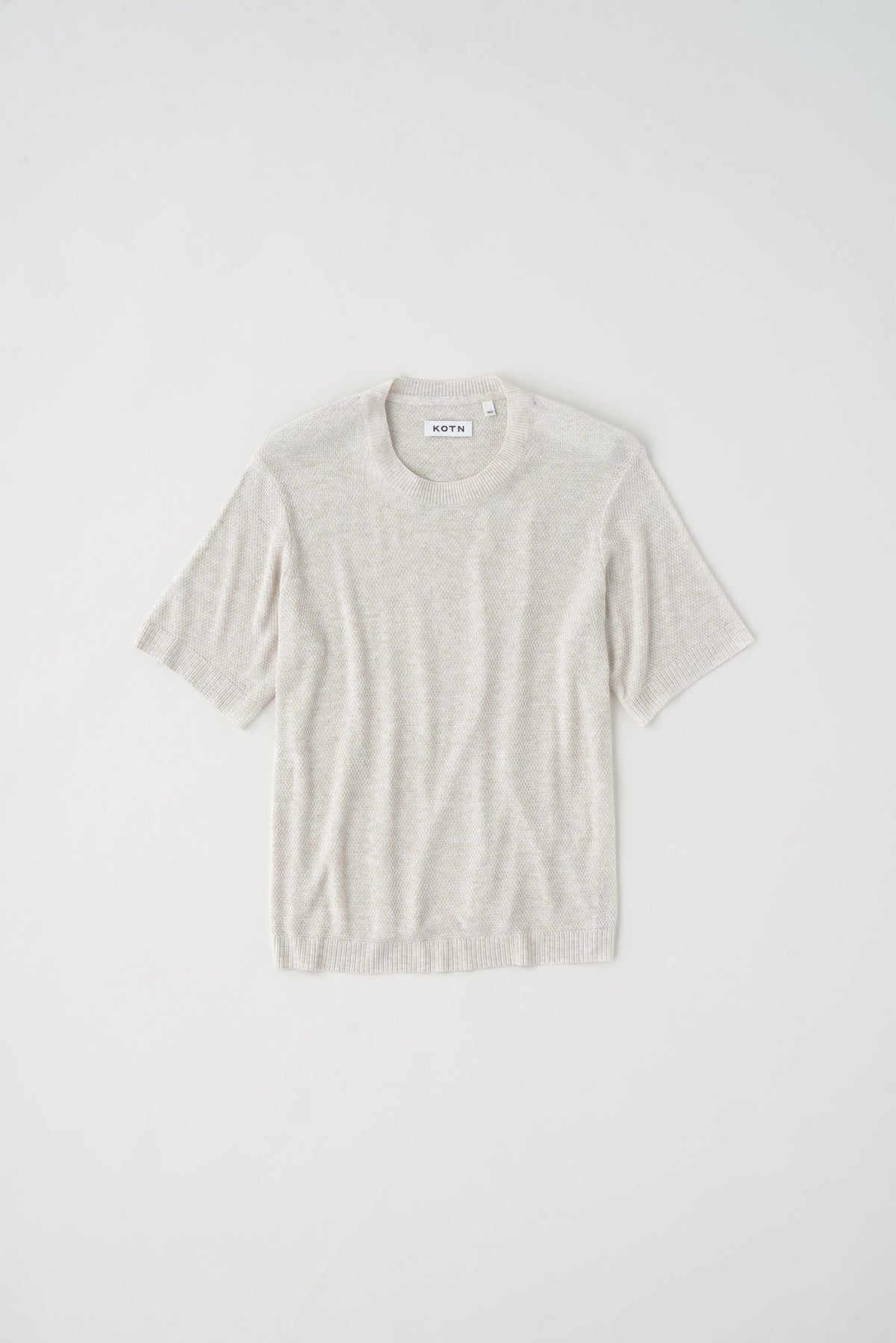 Women's Mesh Tee in Natural