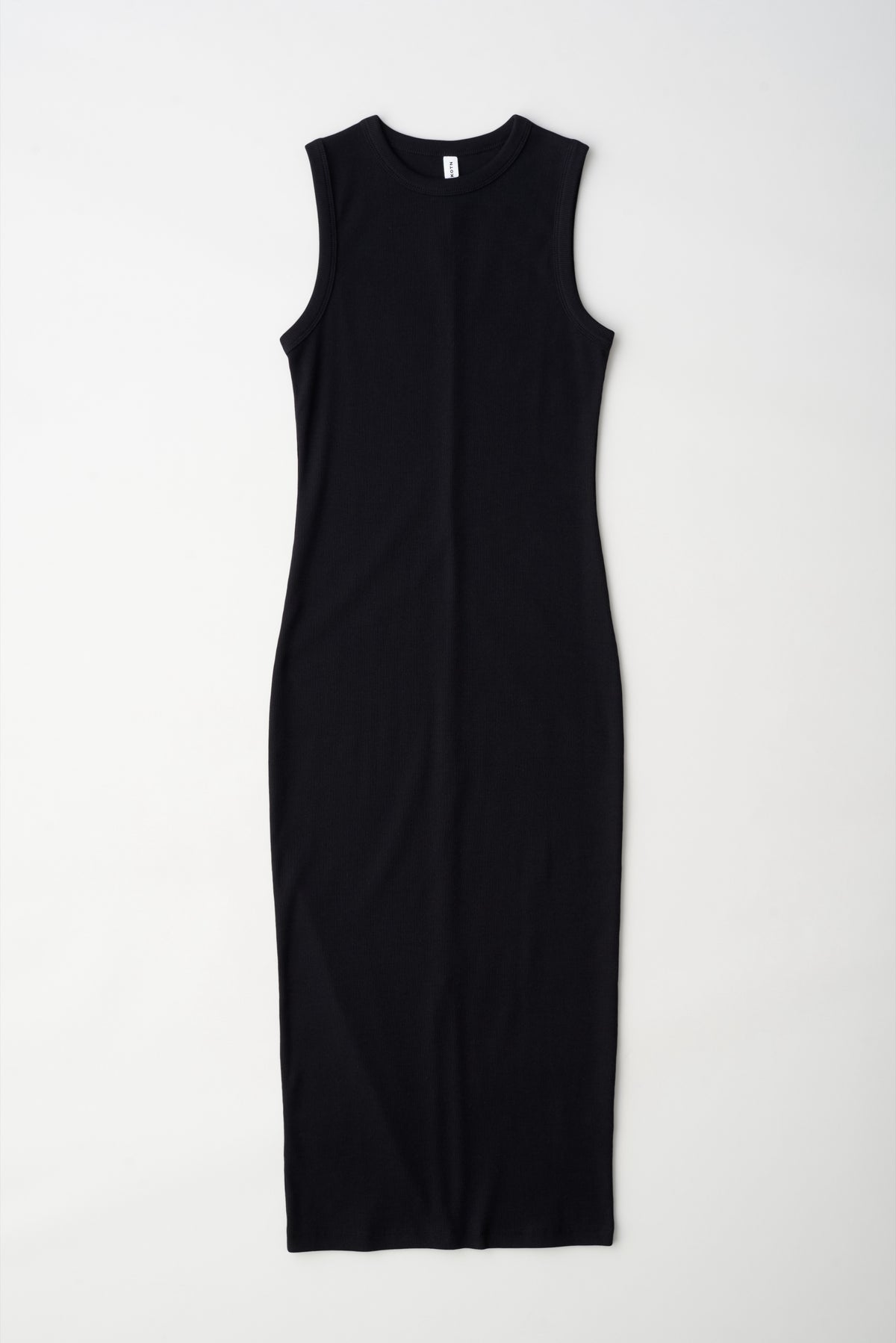 Women's Midi Racer Dress in Black