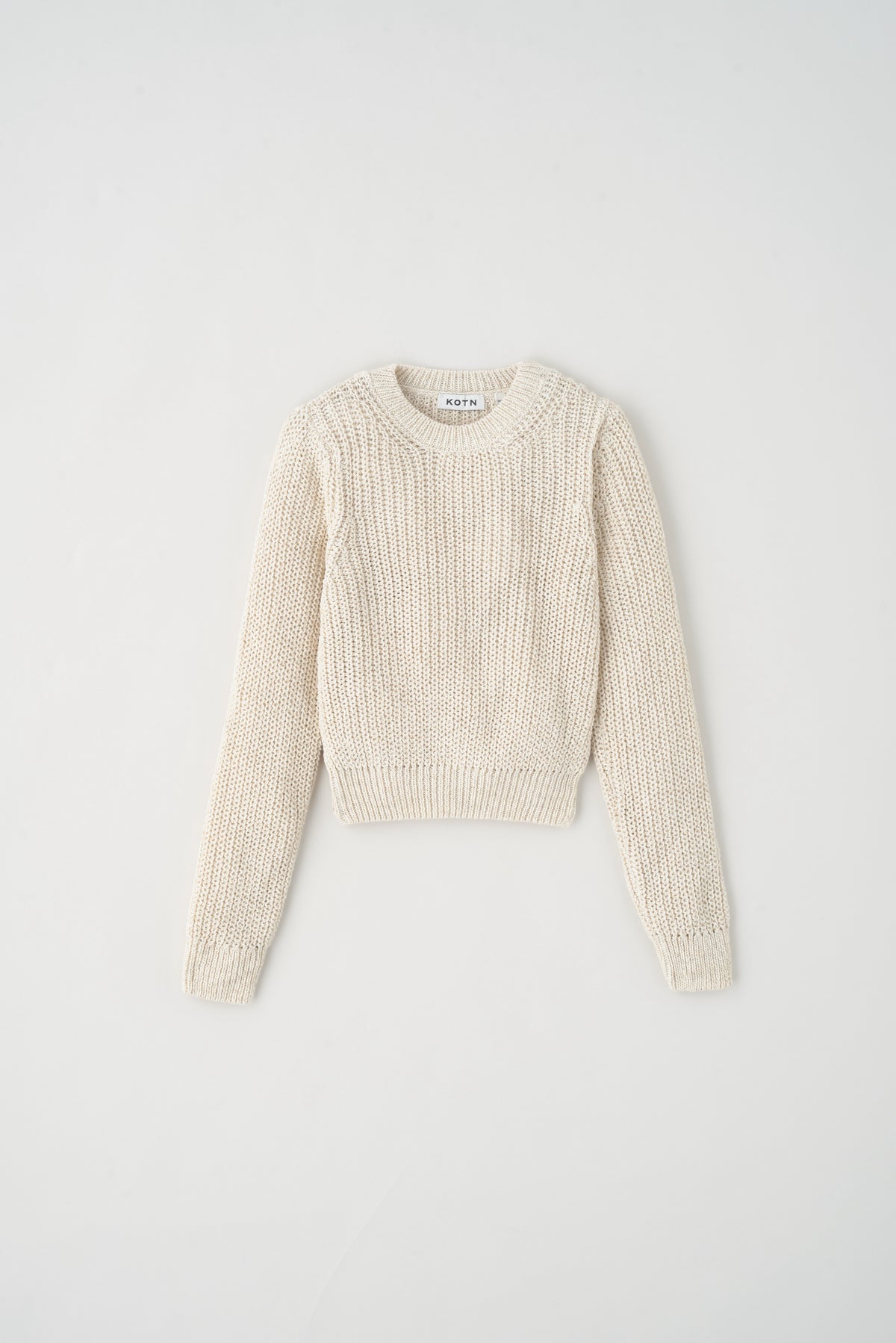 Women's Orman Knit Longsleeve in Natural Mix