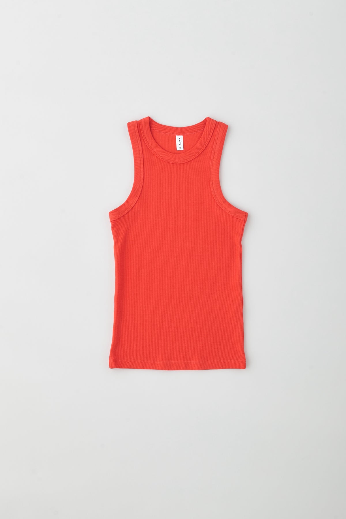 Women's Racer Tank in Fiery Red