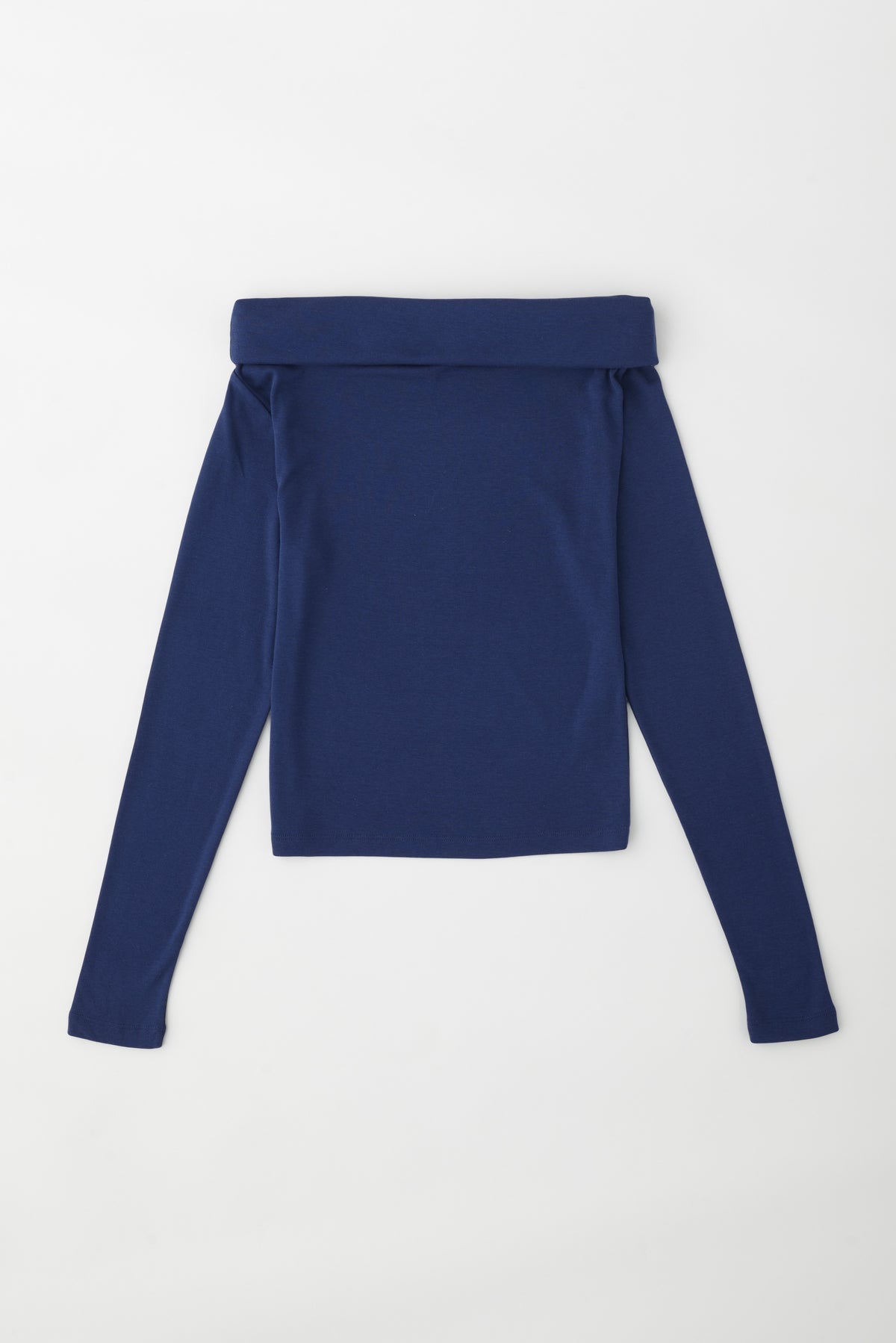 Women's Zahra Off Shoulder Longsleeve in Midnight